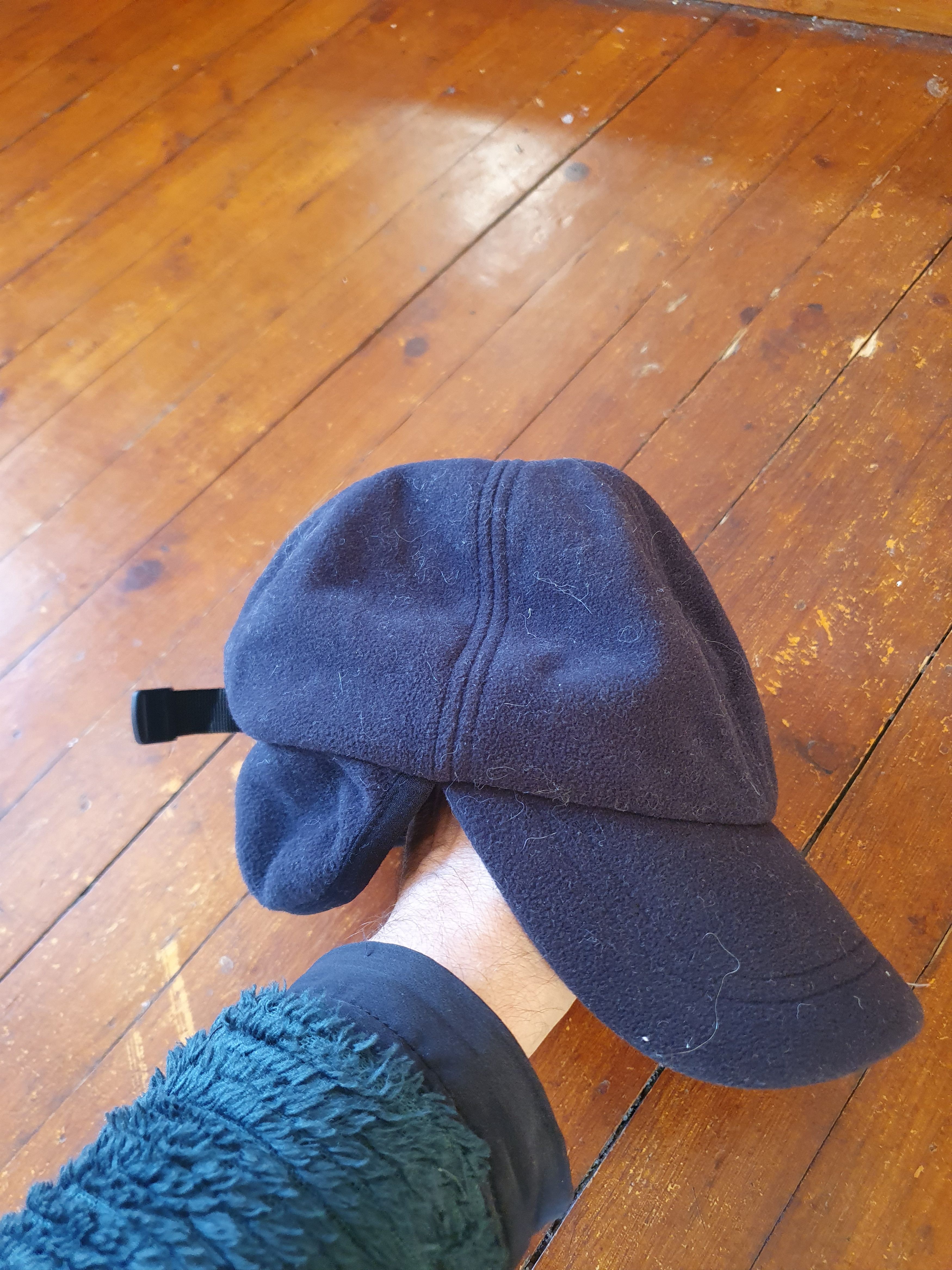 L.L. Bean L.L. Bean Ear Flap Hat Polartec Cap Fleece Strap Back Hat Size ONE SIZE - 13 Thumbnail