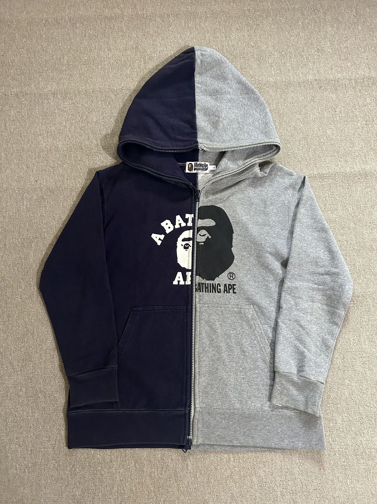 College Half Full Zip Hoodie