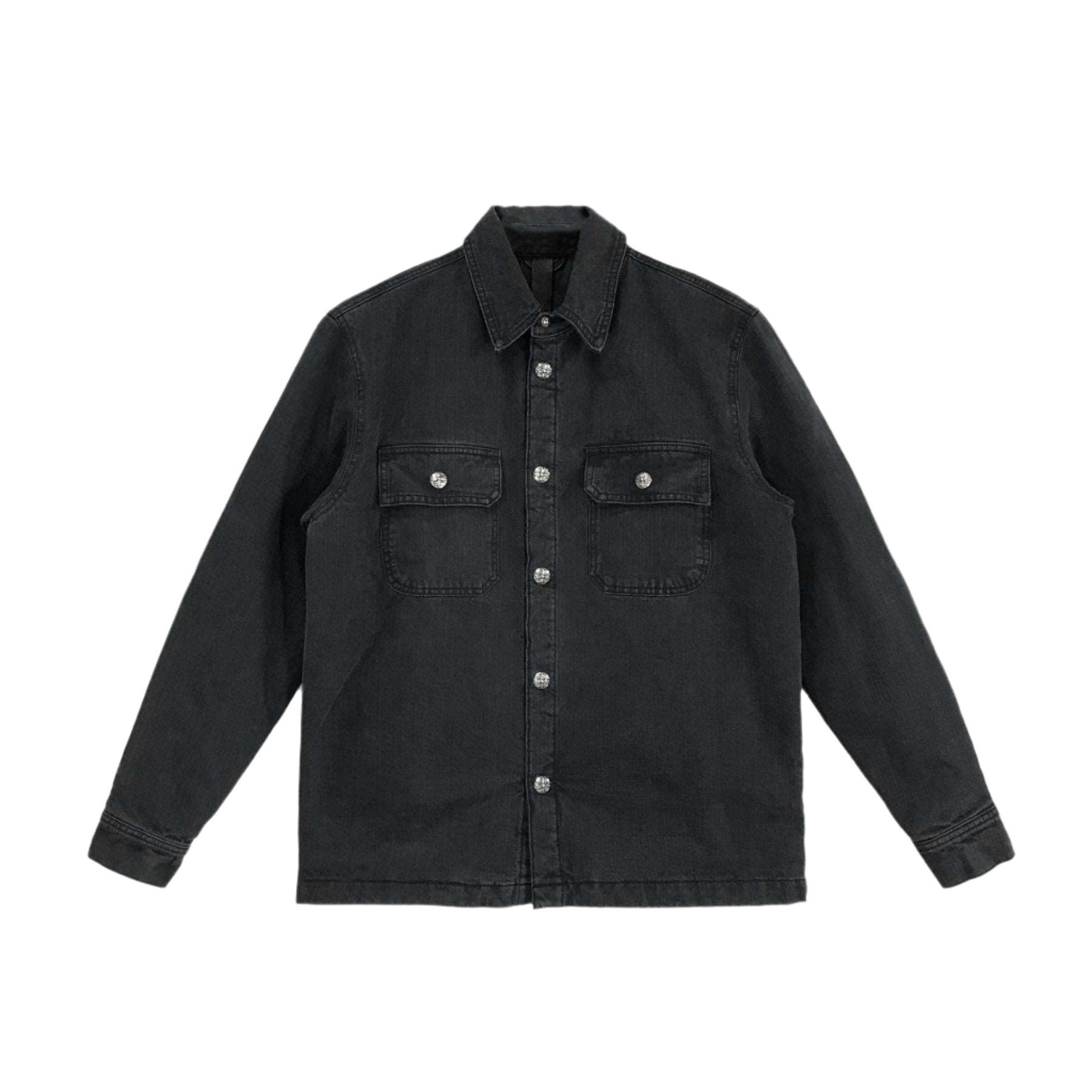 Chrome Hearts Chrome Hearts Black Washed Quilted Work Dog Jacket Size US M / EU 48-50 / 2 - 1 Thumbnail