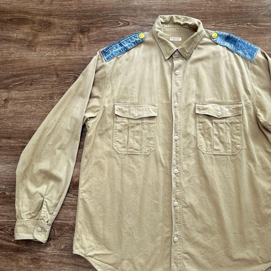 Kapital Button Up Shirt Size US XL / EU 56 / 4 - 2 Thumbnail