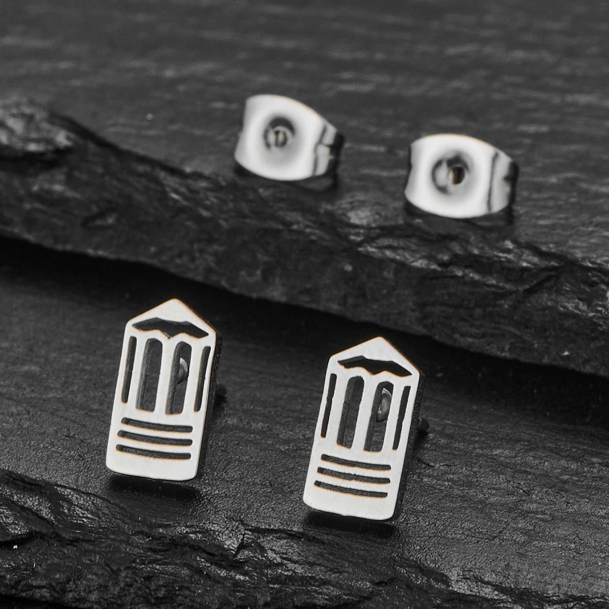 Jewelry Pencil Mini Stud Earrings Charm Earring Gift Size ONE SIZE - 1 Preview