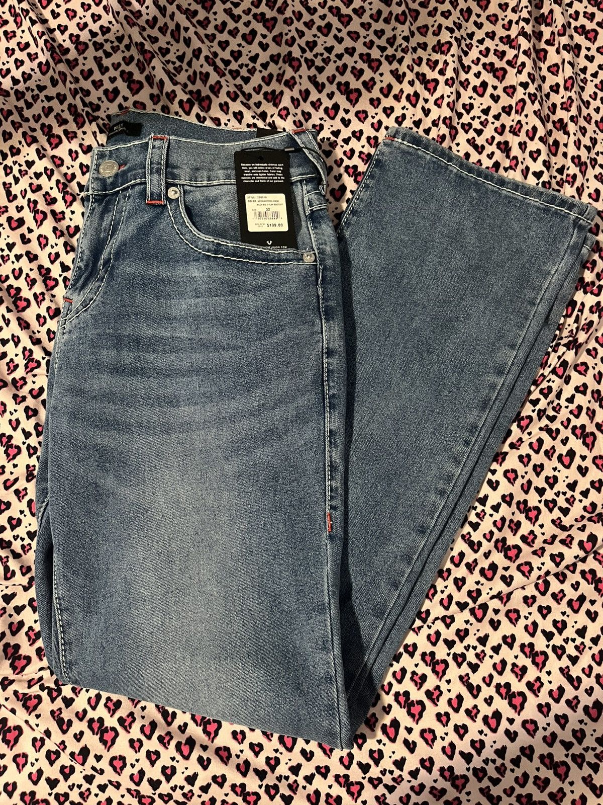 True Religion BRAND NEW True Religion denim jeans Size US 32 / EU 48 - 3 Thumbnail