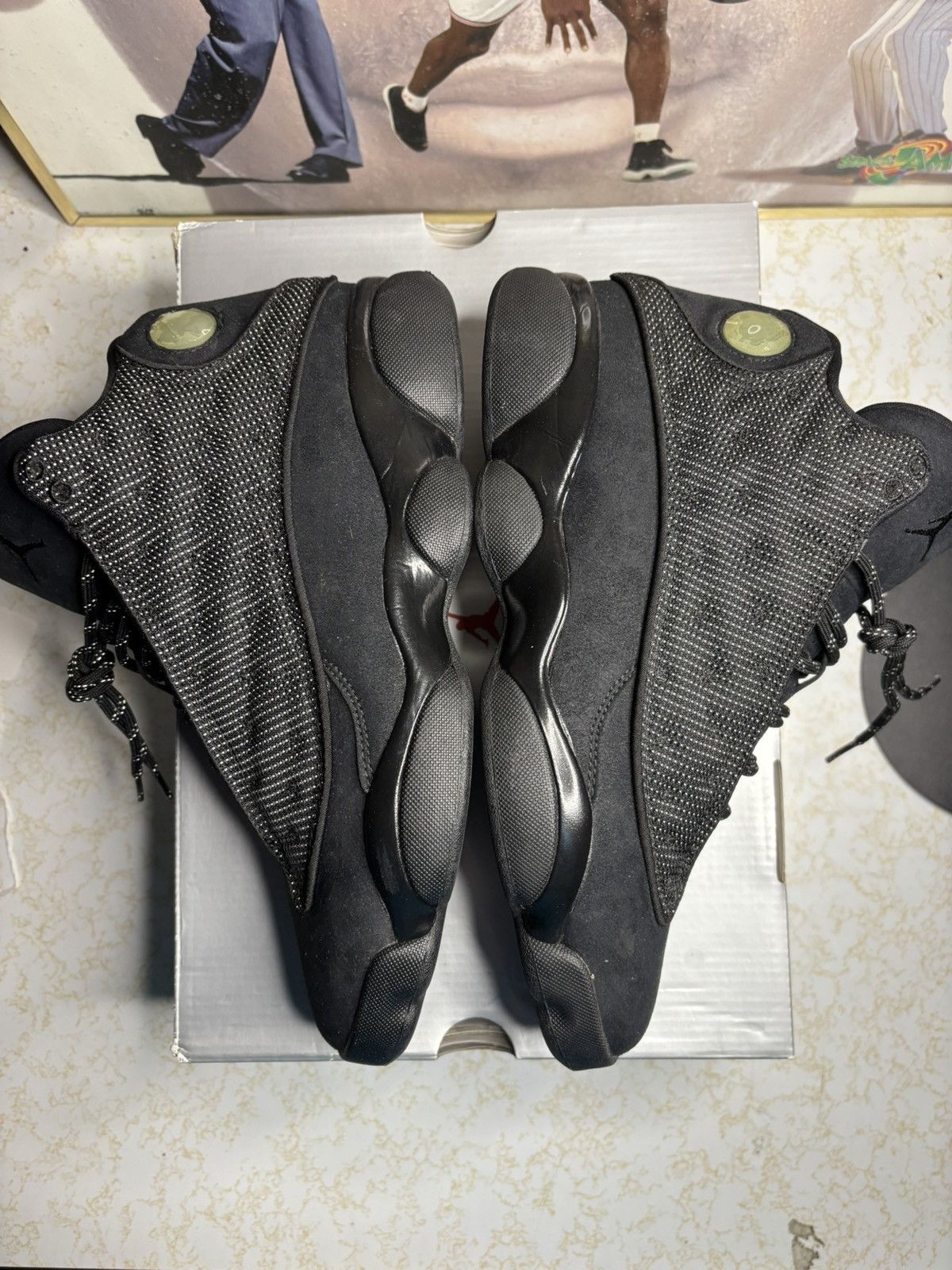 Jordan Brand Jordan Retro 13 ‘black cat’ Size US 9.5 / EU 42-43 - 4 Thumbnail