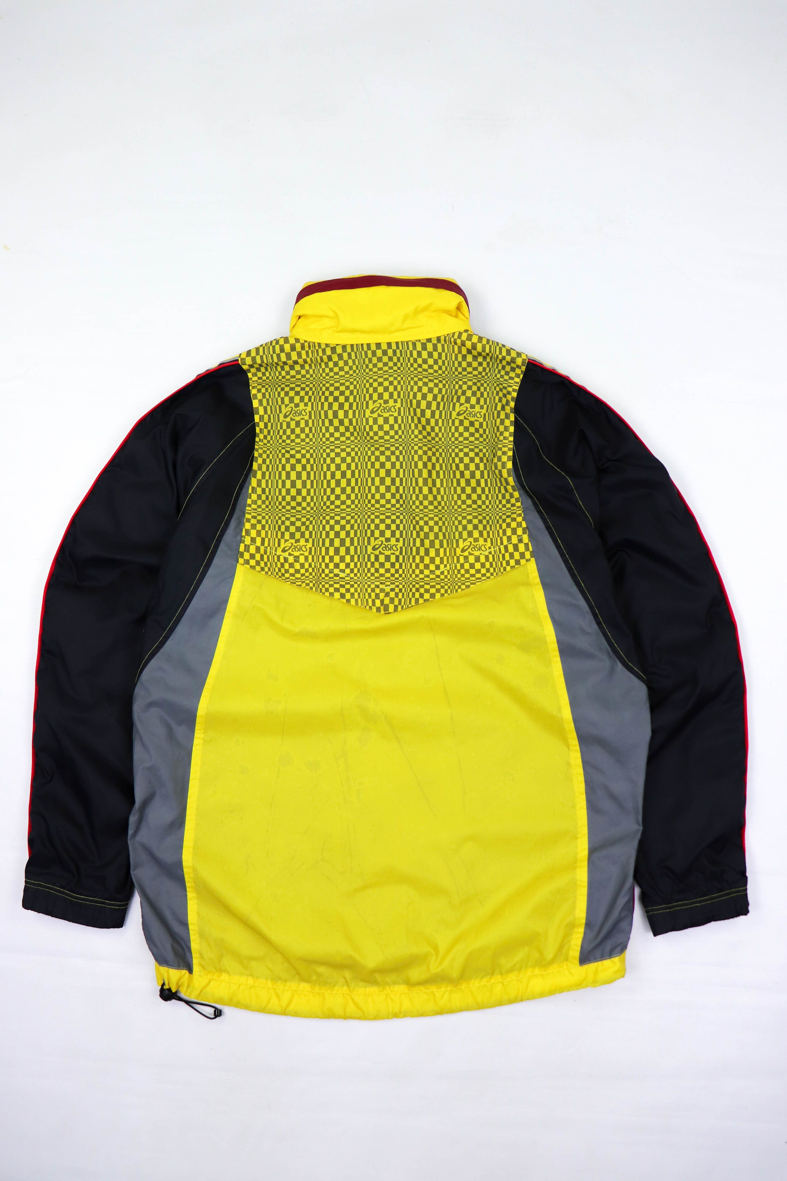 Asics Asics Vintage Reflective 3D Print Track Windbreaker Jacket Size US L / EU 52-54 / 3 - 2 Thumbnail