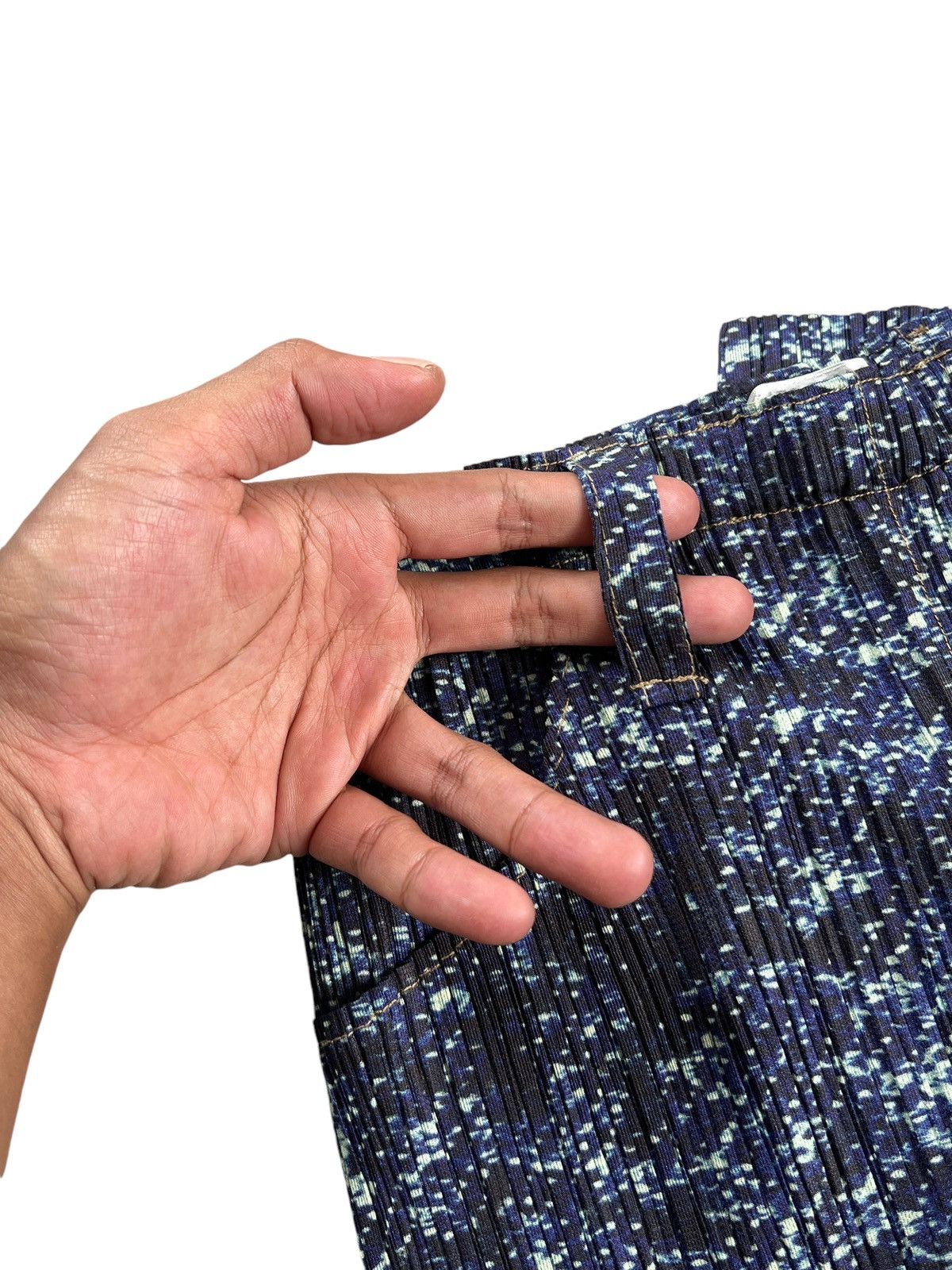 Pleats Please Issey Miyake Pleats Please Graphic Pleated Pants Size 29" - 9 Thumbnail