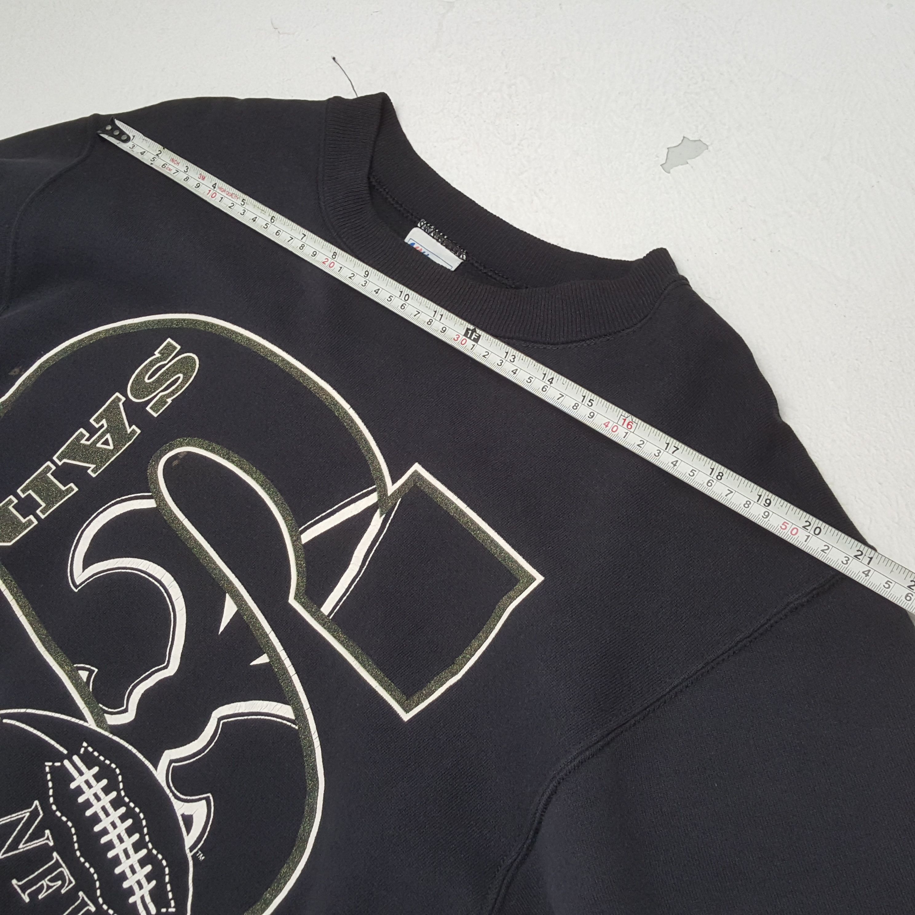 NFL × Vintage New Orleans SAINTS NFL Football Team Vintage Sweatshirt Size US M / EU 48-50 / 2 - 4 Thumbnail