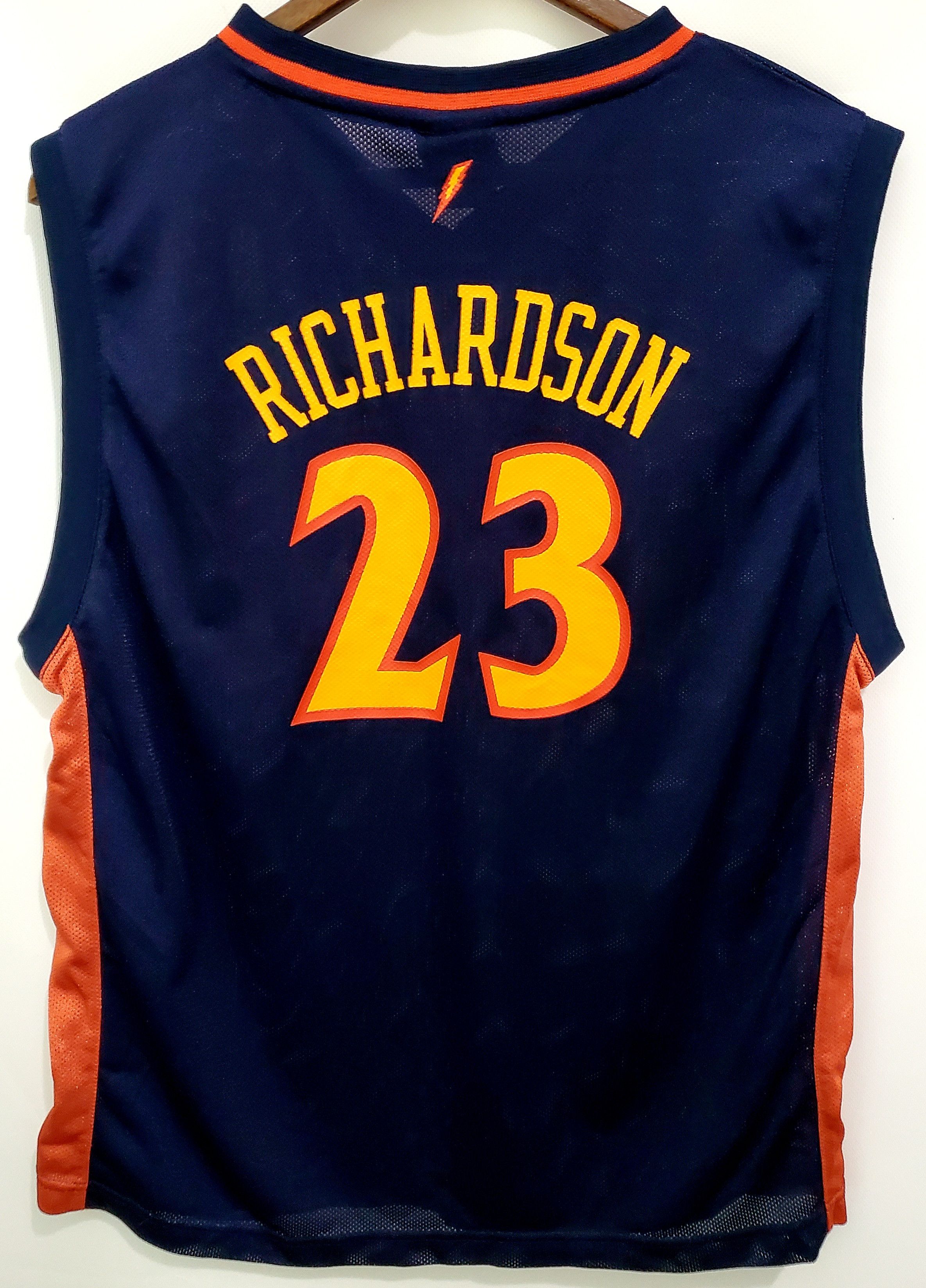 NBA × Reebok × Vintage Jason Richardson #23 Golden State Warriors Jersey Xl boys S Size US XS / EU 42 / 0 - 2 Thumbnail