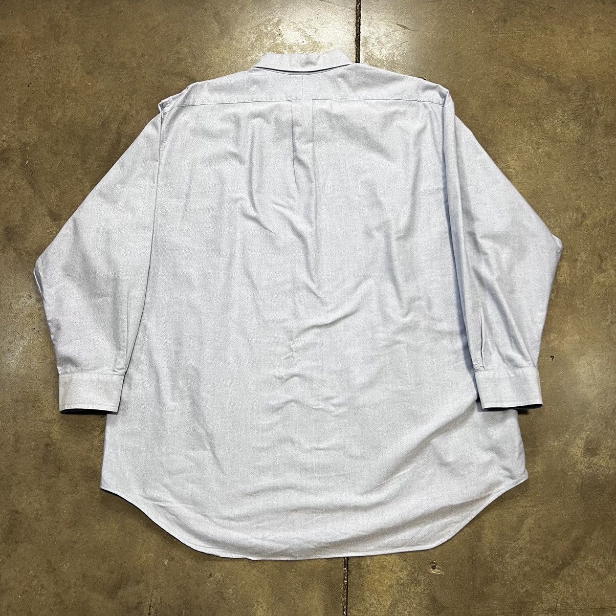 Polo Ralph Lauren × Vintage Vintage Polo Ralph Lauren Yarmouth Oxford Shirt Flesh Pony Size US XXL / EU 58 / 5 - 6 Thumbnail