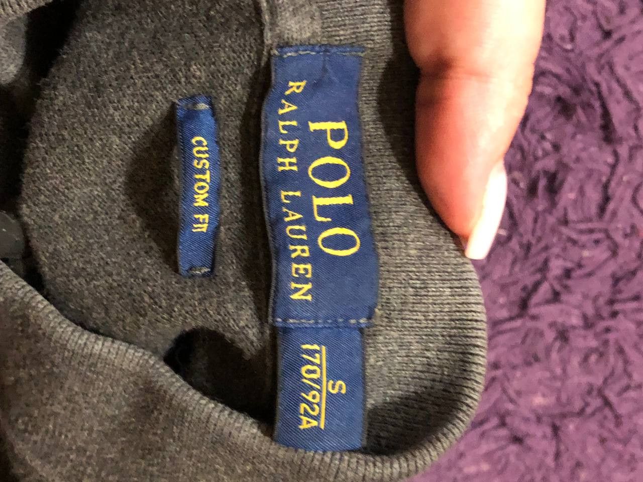 Polo Ralph Lauren Polo Ralph Lauren Custom Fit Embroidered Logo Long Sleeve Size US S / EU 44-46 / 1 - 2 Thumbnail