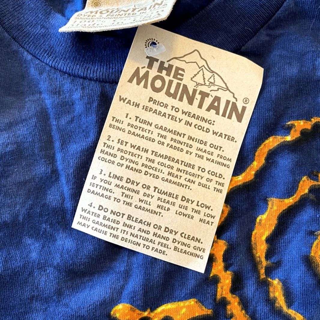 The Mountain The Mountain Shirt 3XL Blue Vintage Ancient Cave Art Tie-Dye NWT Mens T-Shirt Size US XXL / EU 58 / 5 - 7 Thumbnail