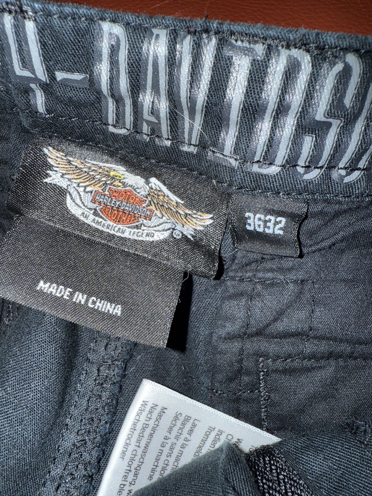 Harley Davidson Vintage Y2K Harley Davidson Embroidered Cargo Pants Size US 36 / EU 52 - 6 Thumbnail