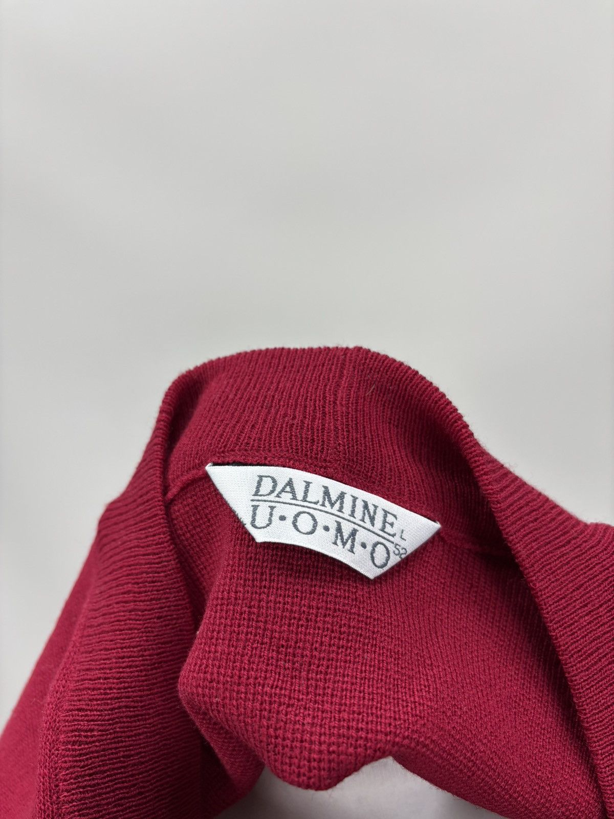 Dalmine Mens cardigan Dalmine Size L/52 Color Red Size US L / EU 52-54 / 3 - 9 Thumbnail