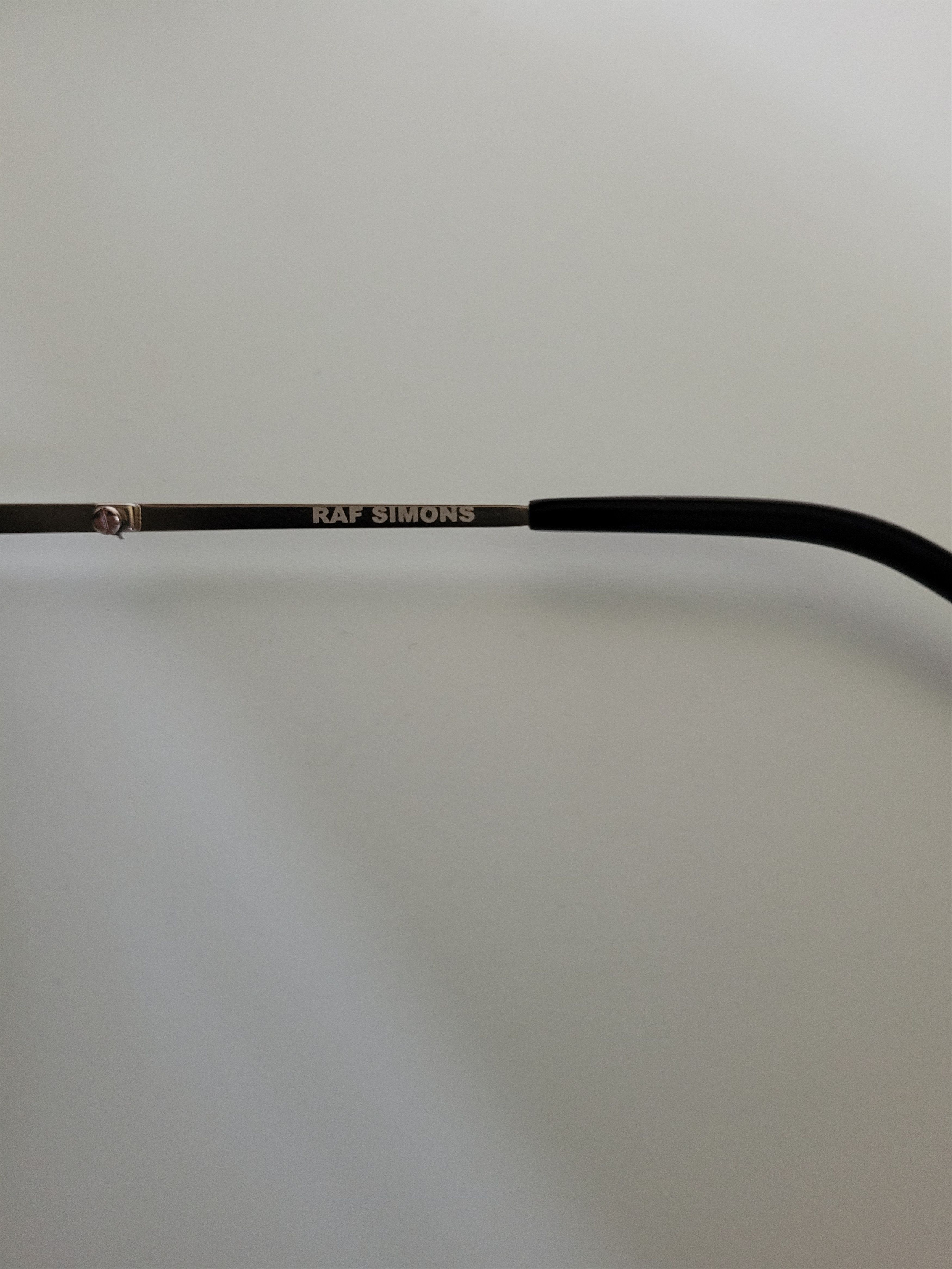 Raf Simons Raf Simons Spring-2008 runway avantgarde metal sunglasses Size ONE SIZE - 7 Thumbnail