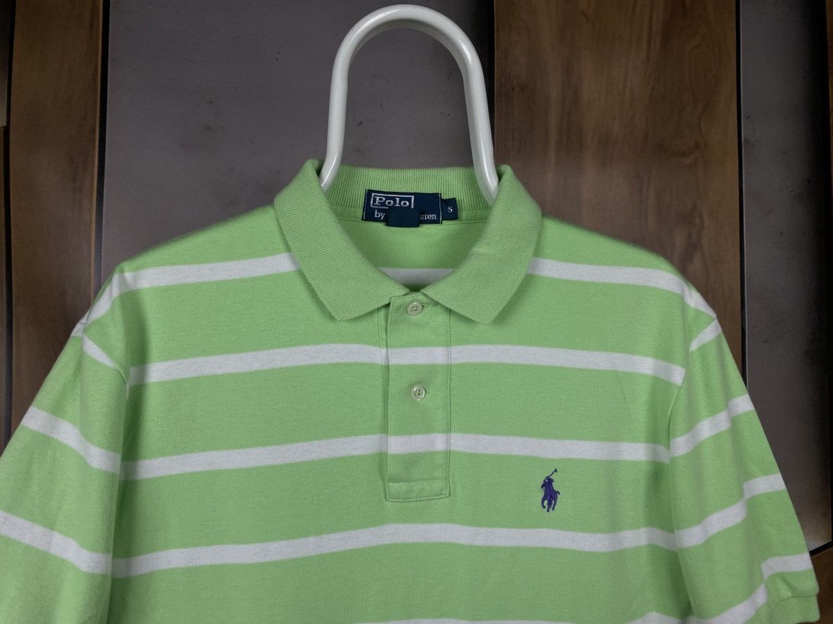 Polo Ralph Lauren 🎠Vintage 90s Polo T-Shirt Polo Ralph Lauren Striped VTG Tee🎠 Size US S / EU 44-46 / 1 - 4 Thumbnail