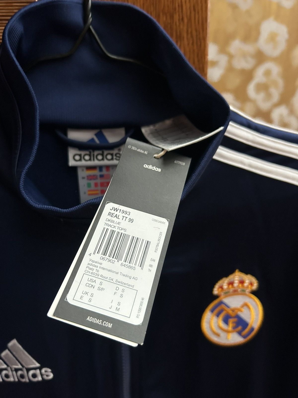 Adidas Adidas Real Madrid 1999/2000 Track Top Performance Jacket Size US S / EU 44-46 / 1 - 6 Thumbnail