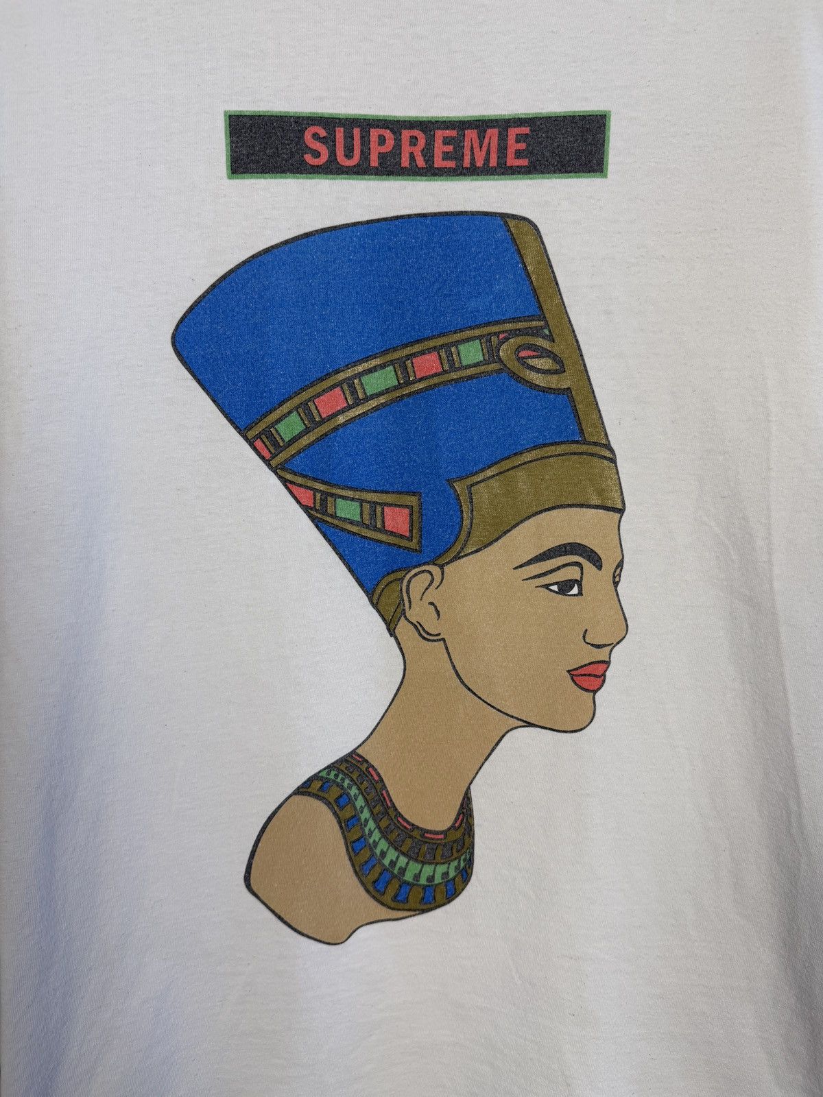 Supreme Supreme Vintage Egypt Nefertiti Pharaoh T-Shirt Made in USA Size US M / EU 48-50 / 2 - 6 Thumbnail