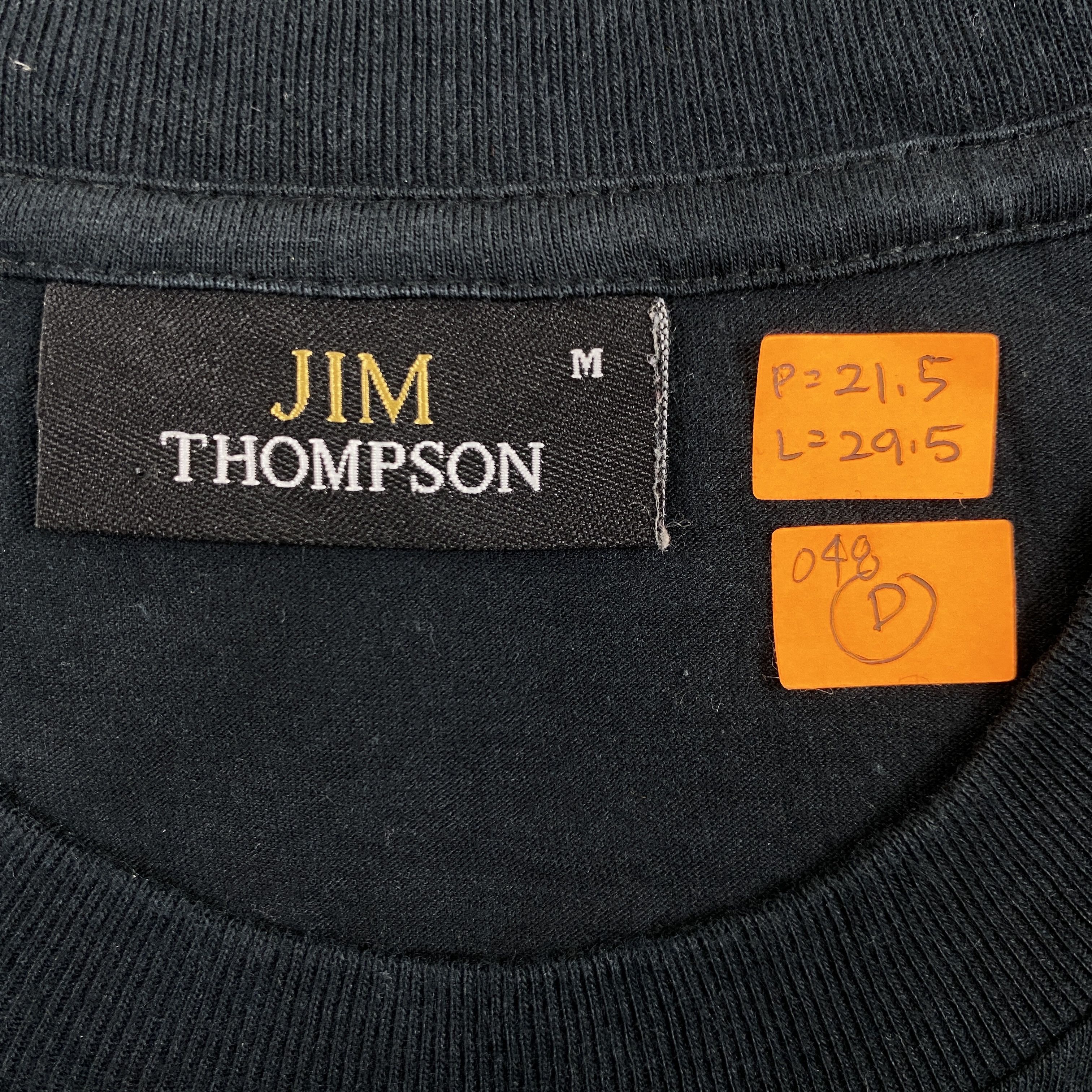 Jim Thompson Vintage Jim Thompson Logo Art Design Printed TShirt D048 Size US L / EU 52-54 / 3 - 3 Thumbnail