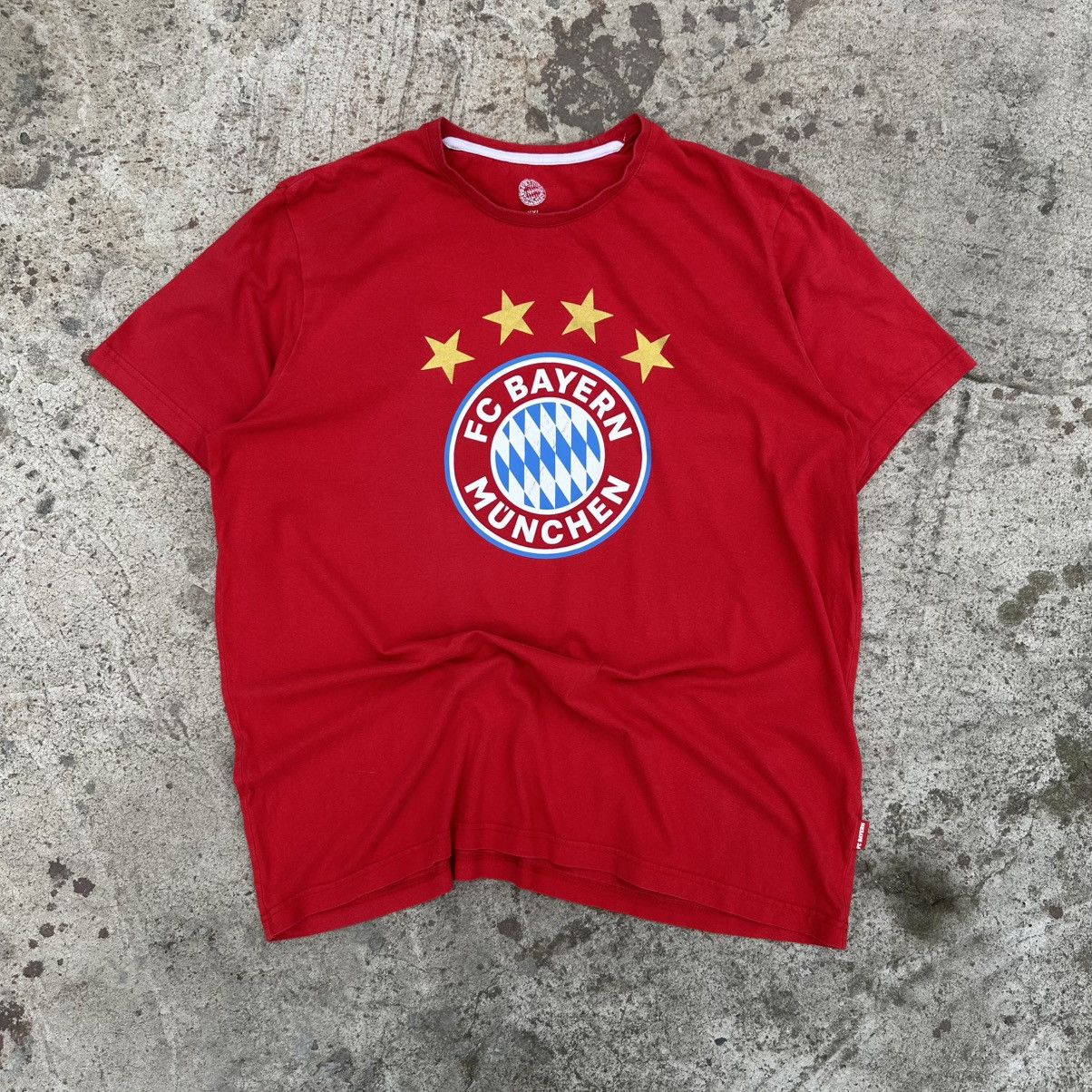 Vintage Vintage FC Bayern Munchen T-shirts Big Logo Sportwear Size US XXL / EU 58 / 5 - 1 Thumbnail