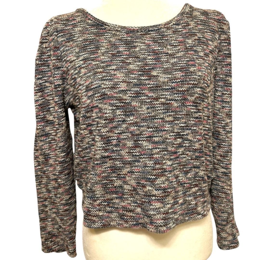 Madewell Madewell Multicolor Knit Long-Sleeve Sweater Top - Size Medi Size M / US 6-8 / IT 42-44 - 1 Thumbnail