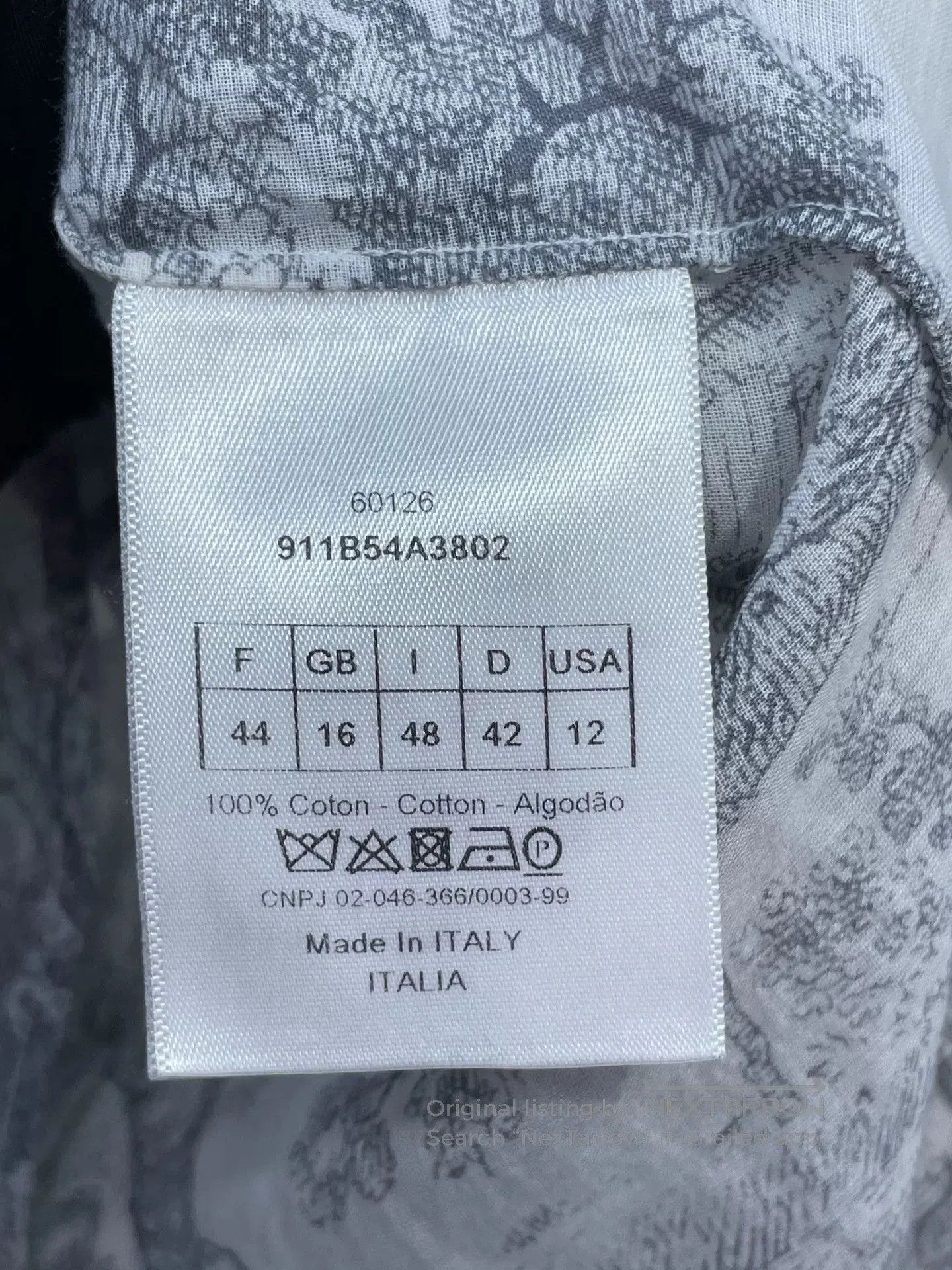 Dior Dior Zoo Collection Long Shirt. Size US S / EU 44-46 / 1 - 7 Thumbnail
