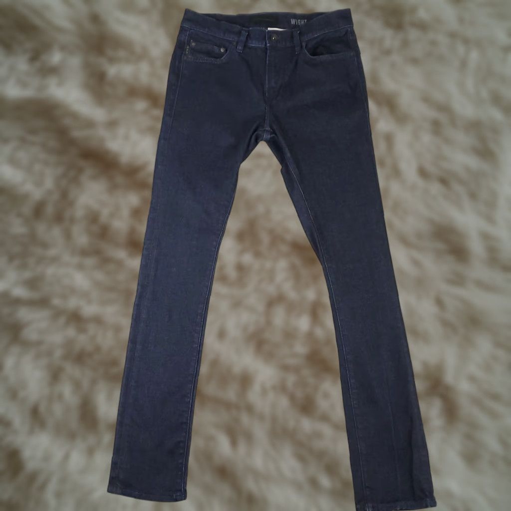John Varvatos John Varvatos Jeans Mens 29x32 Dark Wash Denim 5-Pocket Regular Fit Blue Size US 29 - 1 Thumbnail