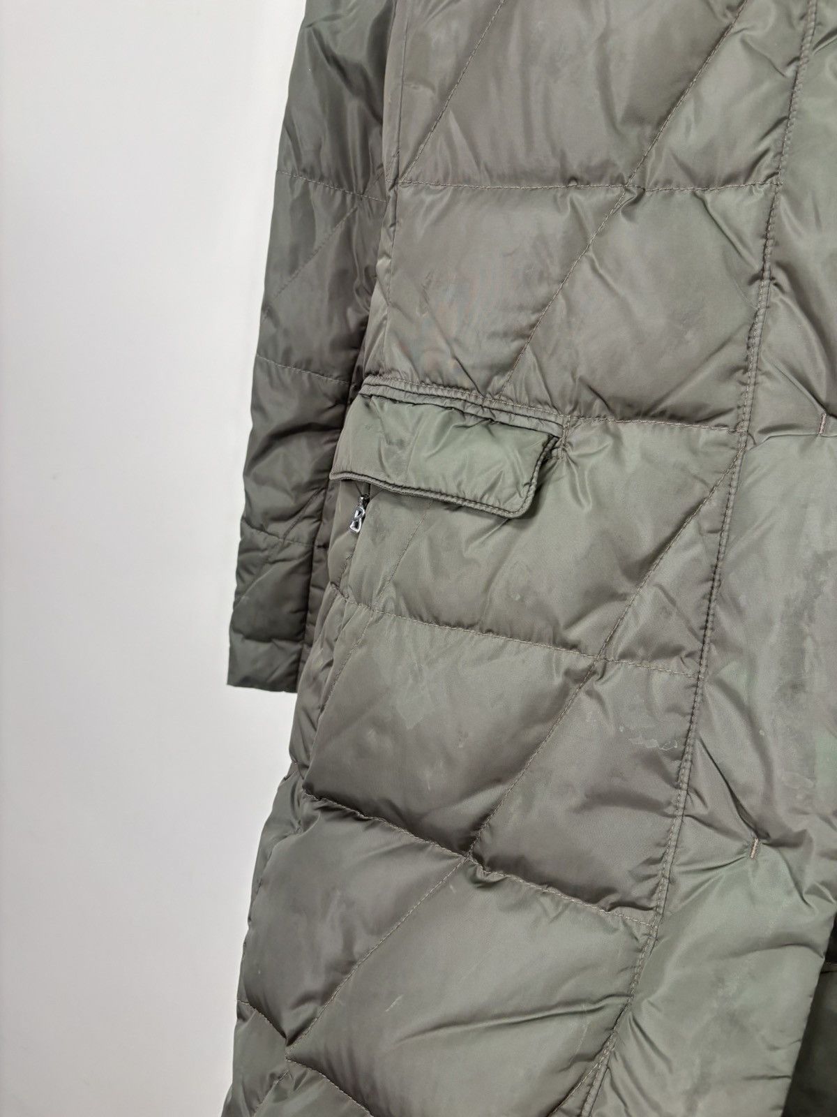 Bogner Bogner Willy Limonta Women’s Khaki Down Puffer Jacket Coat Size M / US 6-8 / IT 42-44 - 9 Thumbnail