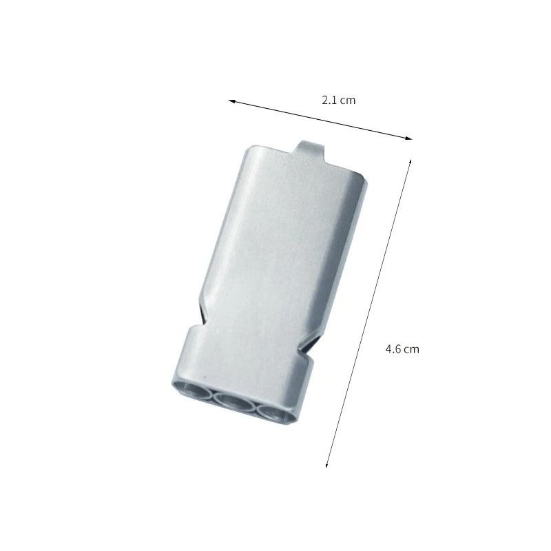 Whistles Whistle Titanium Pendant Coach Sports Camping Gift For Him Size ONE SIZE - 5 Thumbnail
