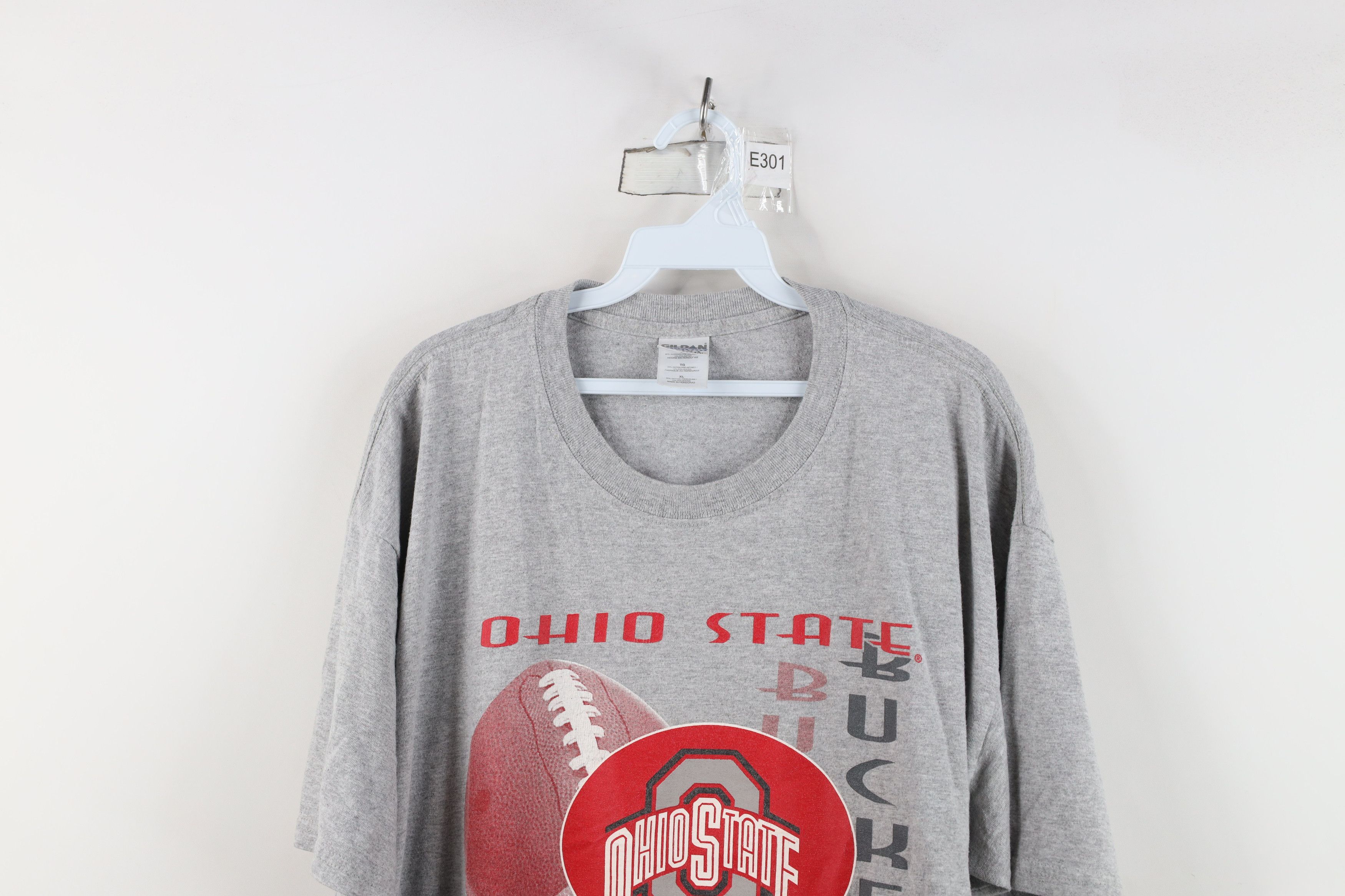 Vintage Vintage National Champs Ohio State University T-Shirt Gray Size US XL / EU 56 / 4 - 2 Thumbnail