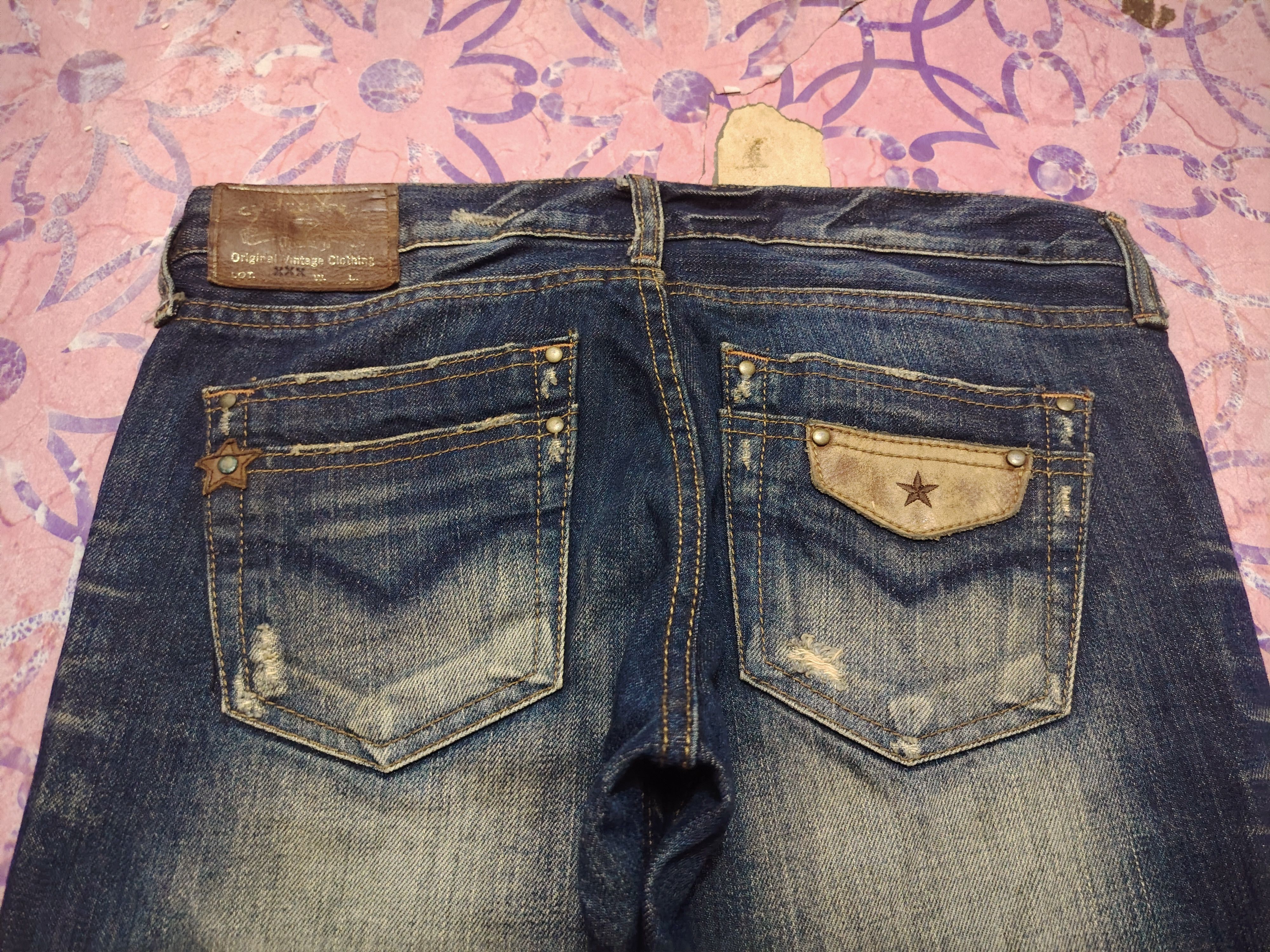 If Six Was Nine Japanese Chocoholic Flared Jeans Distressed Jeans Size US 32 / EU 48 - 13 Thumbnail