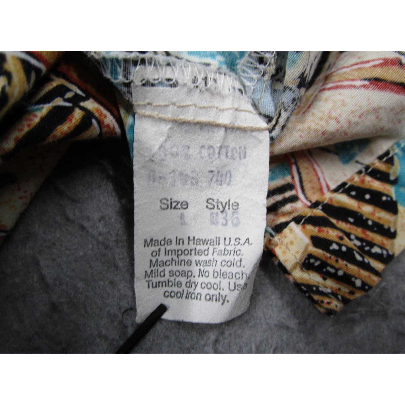 ALOHAS VINTAGE Kahala Avi Shirt Mens Large Hawaiian Aloha Fish Button Made Hawaii 90s Size US L / EU 52-54 / 3 - 4 Thumbnail