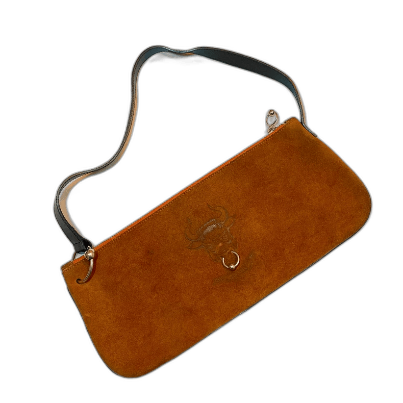 Jean Paul Gaultier Jean Paul Gaultier Brown Leather Underarm Bag Size ONE SIZE - 1 Thumbnail