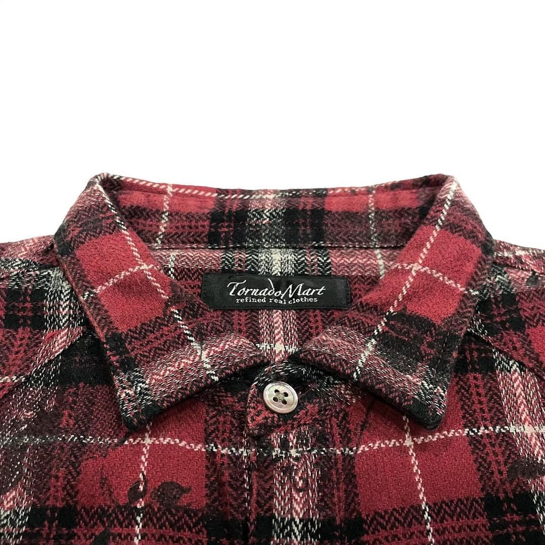 Tornado Mart Vintage Tornado Mart Punk Flower LGB Style Button Up Shirt Size US M / EU 48-50 / 2 - 3 Thumbnail