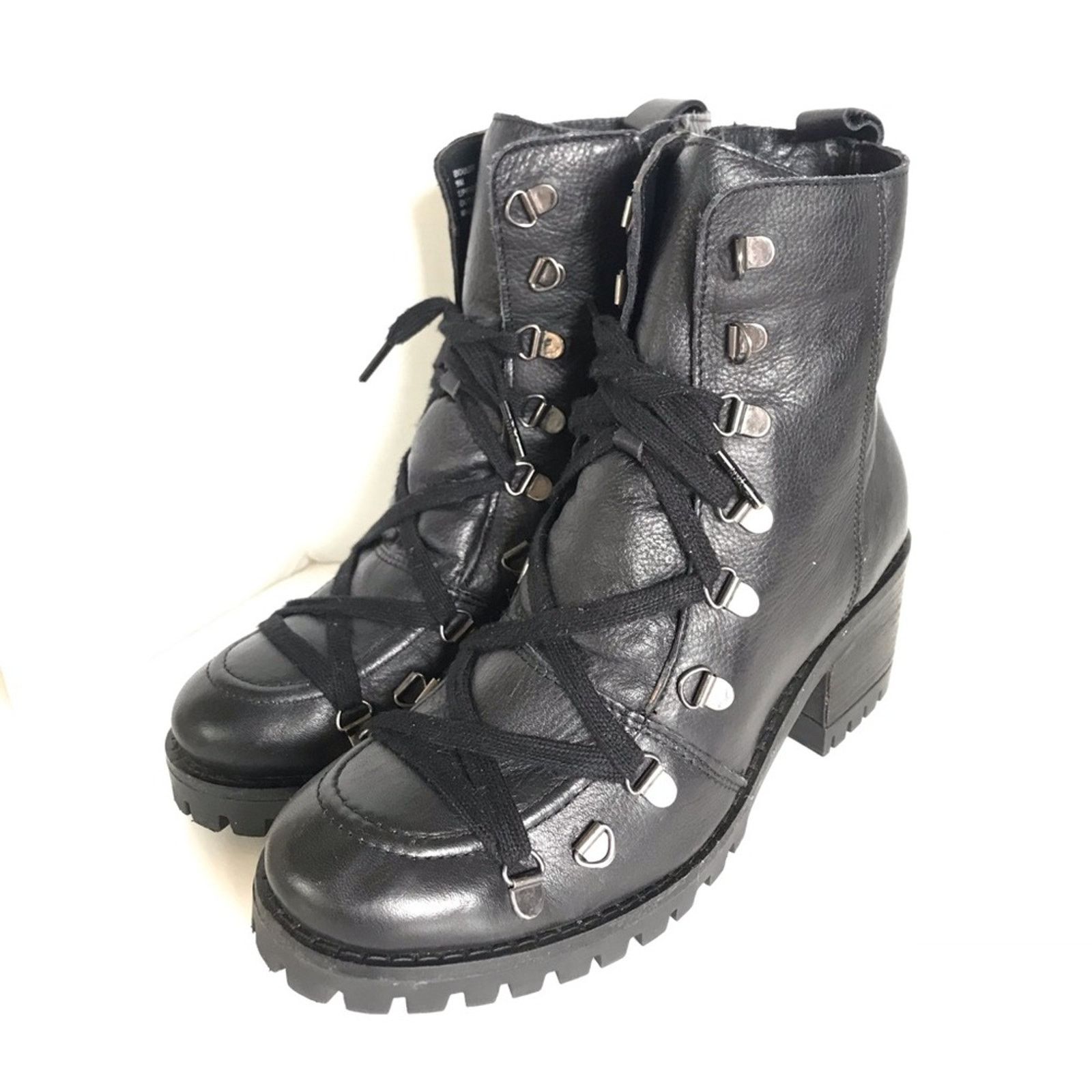 Matisse Matisse Boulder Hiker Biker Boot NEW Black Leather US 9 Size US 9 / IT 39 - 1 Thumbnail