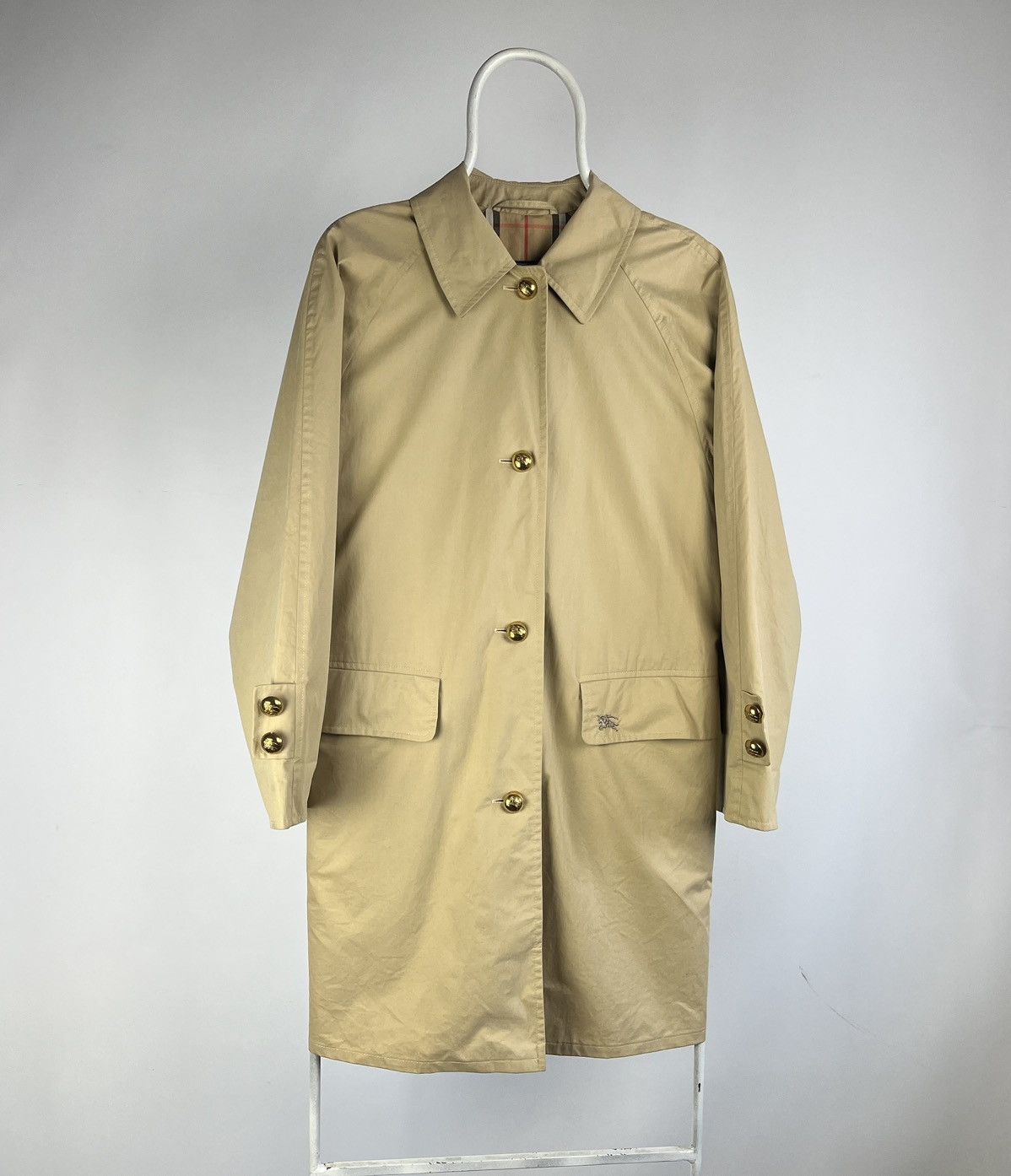 Burberry Vintage Burberry’s coat jacket cotton buckle gold Size M Size US M / EU 48-50 / 2 - 1 Thumbnail