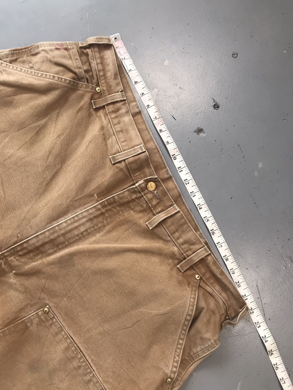 Carhartt × Vintage Vintage Carhartt B01 BRN double knee denim Size US 44 / EU 60 - 6 Thumbnail