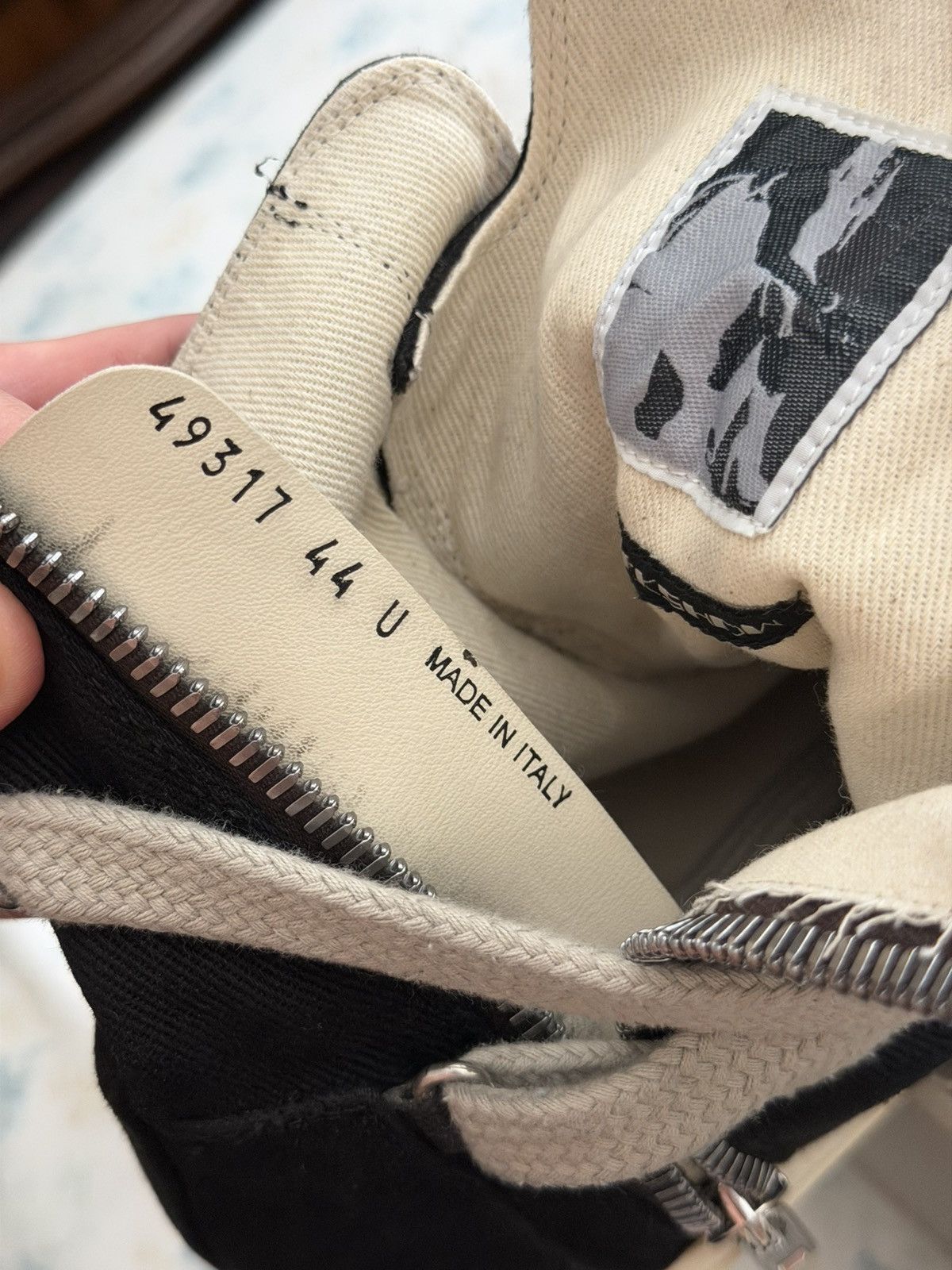 Rick Owens Drkshdw Rick Owens DRKSHDW Hexa High Size US 11 / EU 44 - 7 Thumbnail