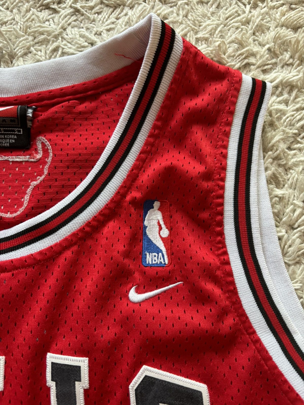 NBA × Nike × Vintage Vintage Streetwear Basketball Jersey Chicago Bulls Jordan 23 Size US S / EU 44-46 / 1 - 6 Thumbnail