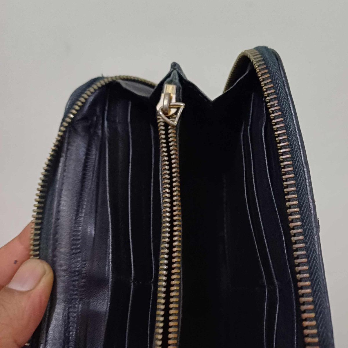 Bottega Veneta Bottega Veneta Intrecciato Black Bifold Long Wallet Size ONE SIZE - 18 Thumbnail