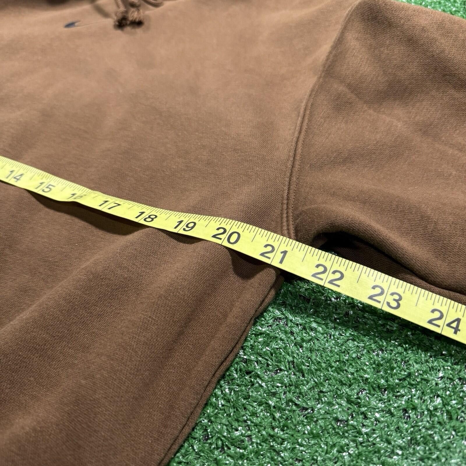 Nike Nike Y2K Brown Hoodie Center check Swoosh Logo Size XS Size US XS / EU 42 / 0 - 4 Thumbnail