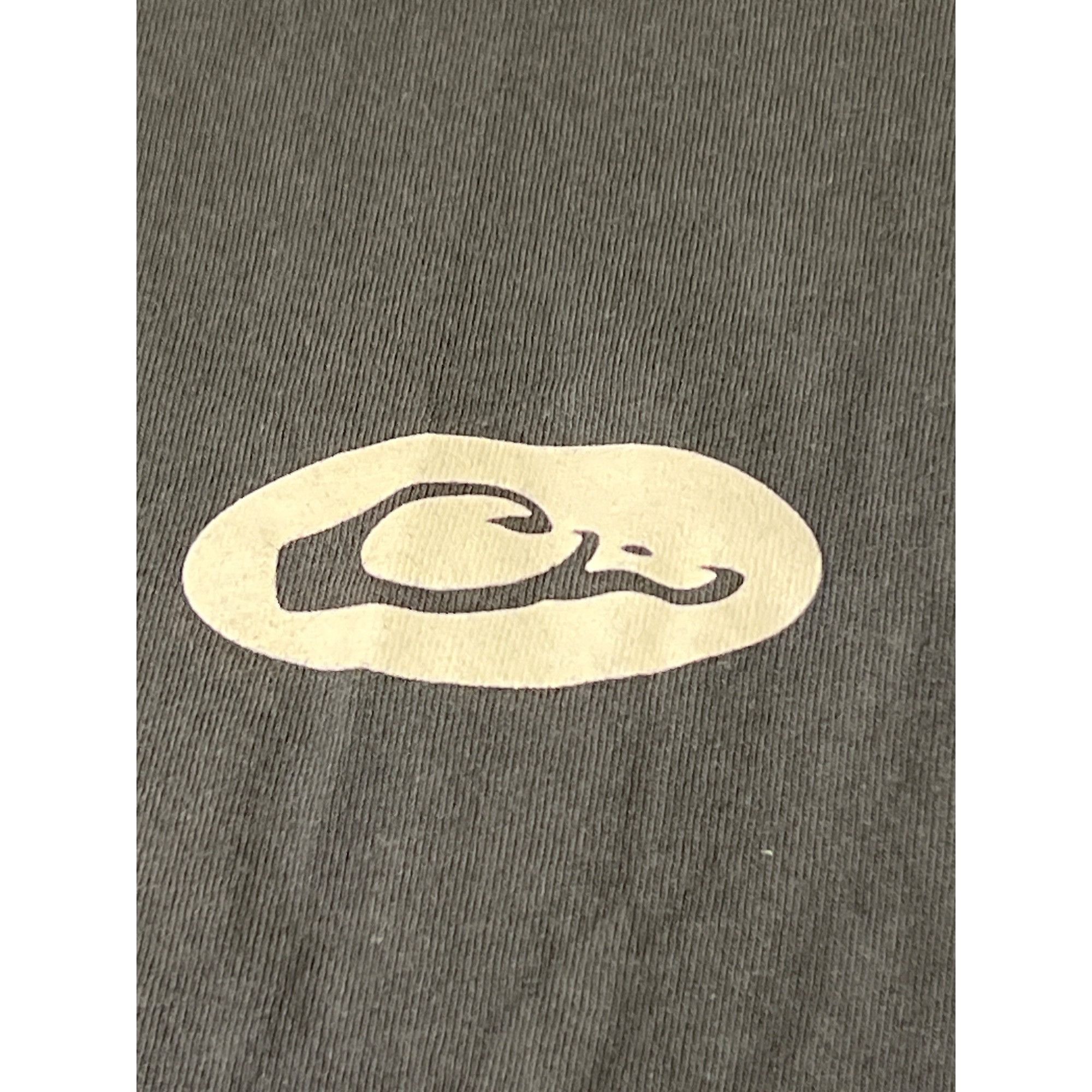 Drake Drake Mens Long Sleeve Gray Logo T-Shirt Cotton Casual Size Size US S / EU 44-46 / 1 - 2 Thumbnail