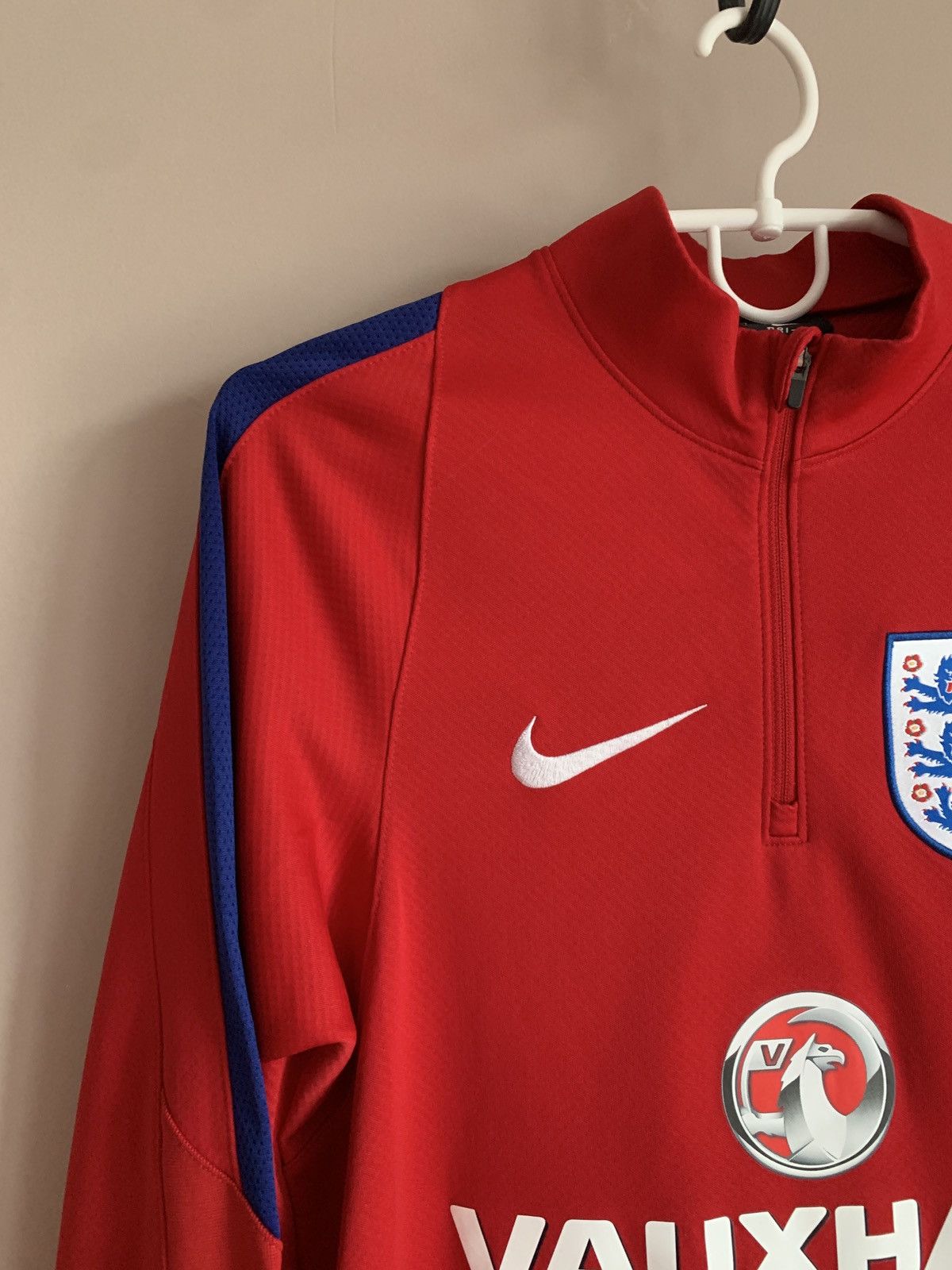 Nike England 1/3 Zip Football Sweatshirt Nike Soccer Size S Size US S / EU 44-46 / 1 - 3 Thumbnail