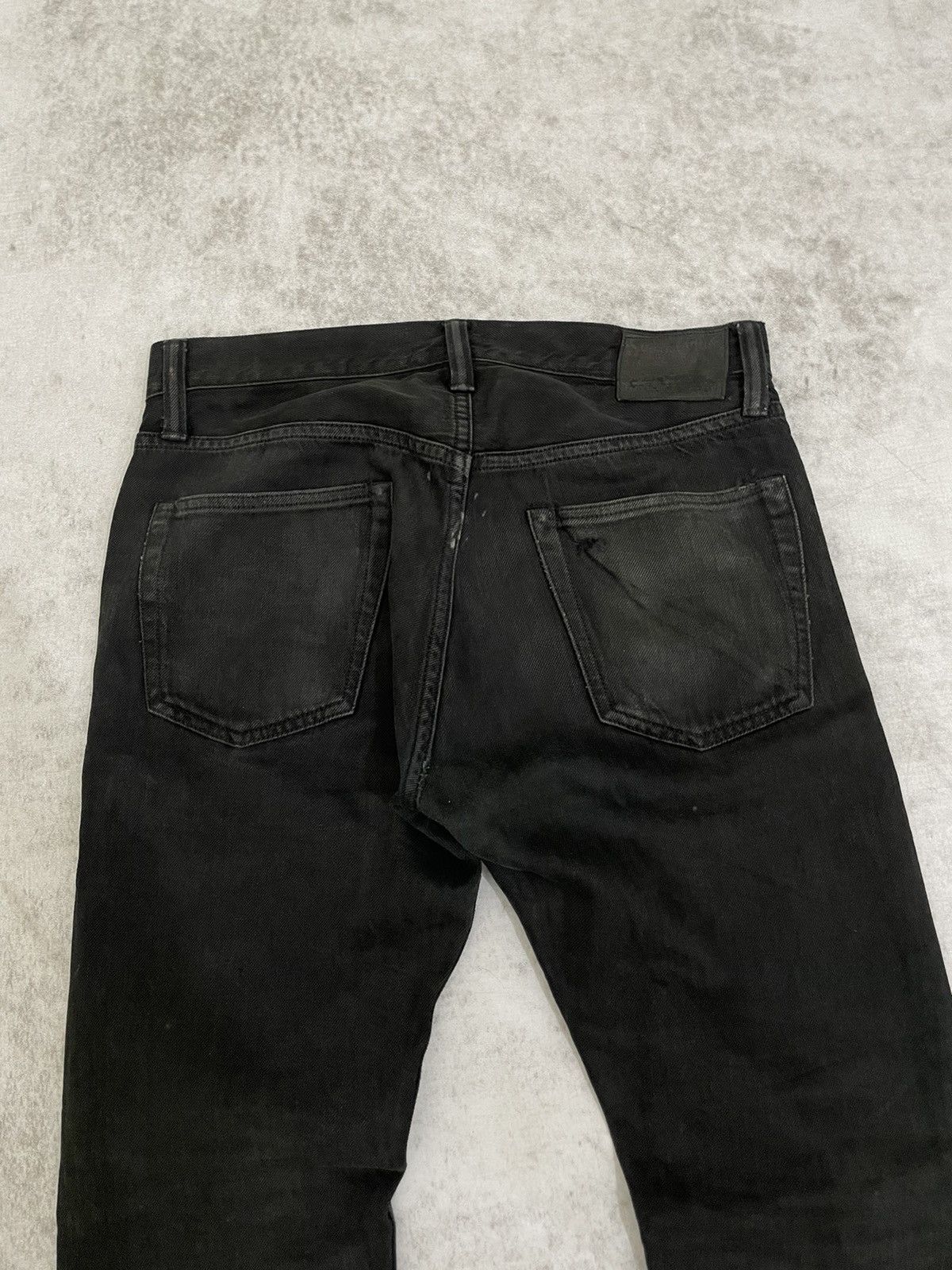 Buzz Rickson's 2000s- Sugar Cane Toyo Enterprise Black Denim Size US 30 / EU 46 - 8 Thumbnail