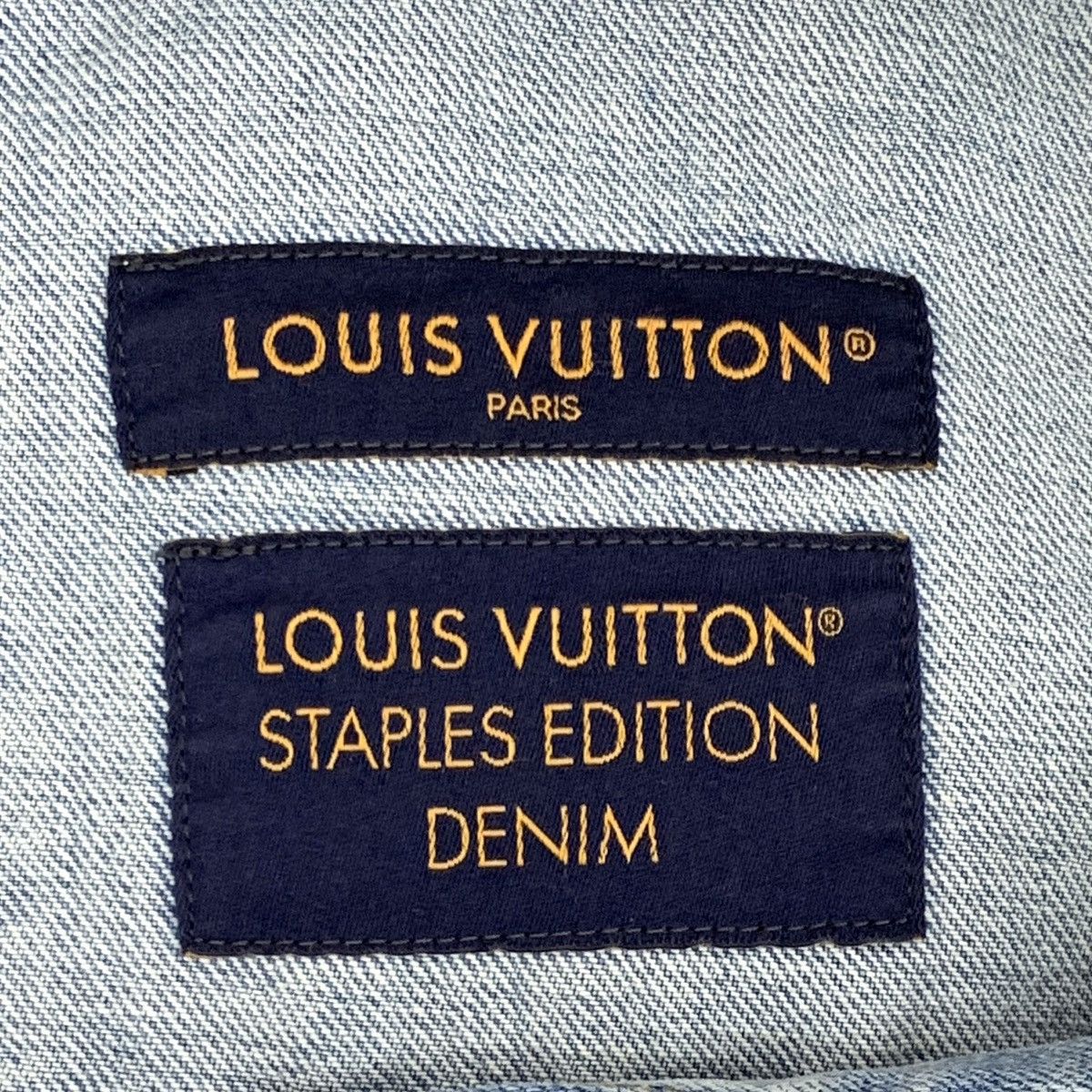 Louis Vuitton Louis Vuitton Short Sleeve Denim Shirt K26WX Size US L / EU 52-54 / 3 - 6 Thumbnail