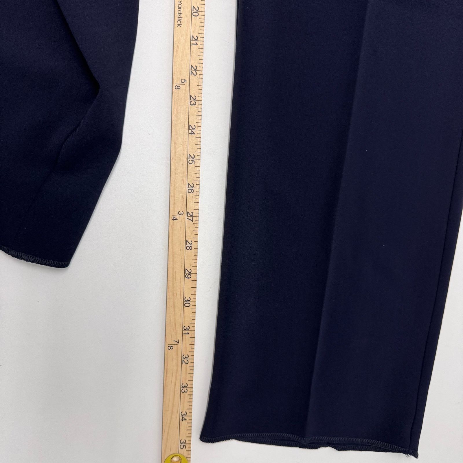 Marina Rinaldi Marina Rinaldi Rapsodia Classic Fit Navy Blue Pants Plus 22 Size 42" / US 20 - 8 Thumbnail