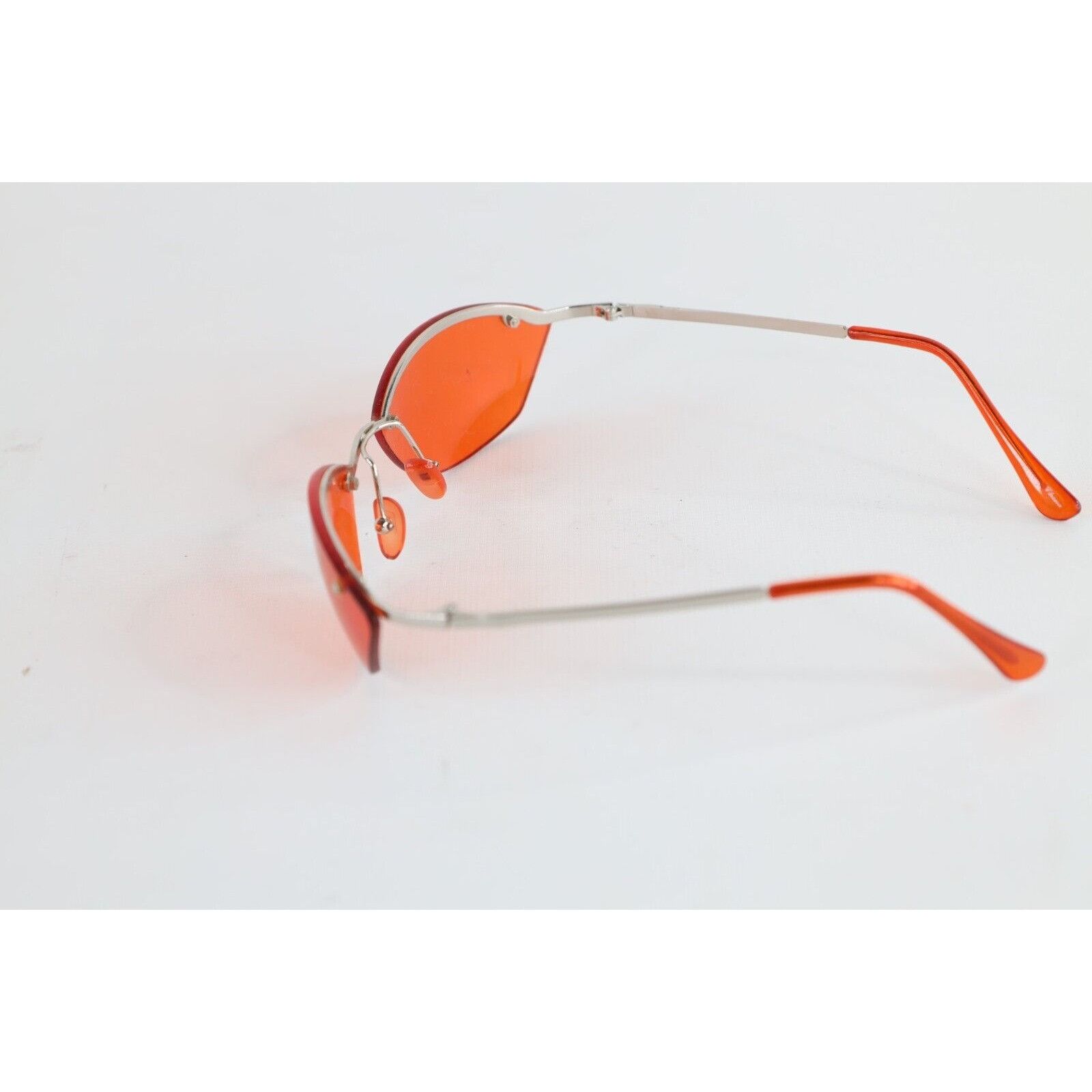 Vintage Vintage 90s Y2K Streetwear Red Tinted Sunglasses Glasses Size ONE SIZE - 7 Thumbnail