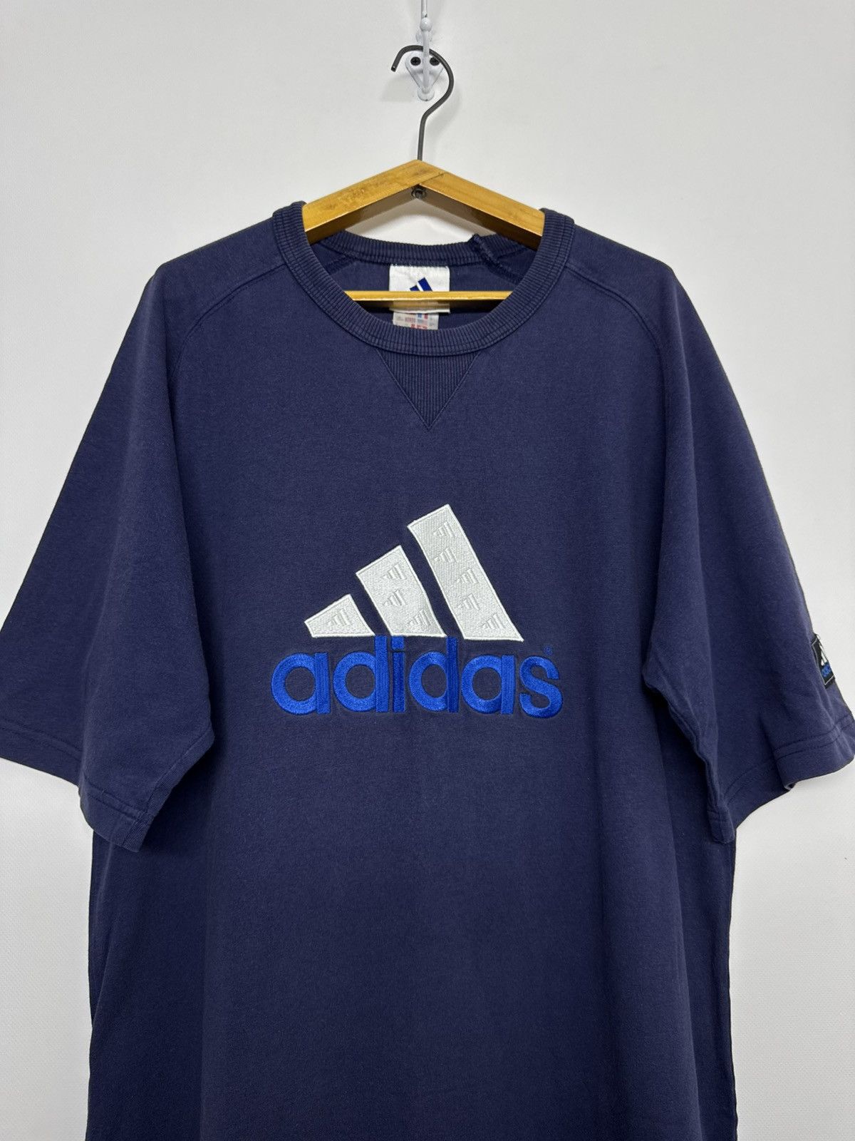 Adidas Vintage Adidas Big Logo T-Shirt 90’s Size US M / EU 48-50 / 2 - 3 Thumbnail