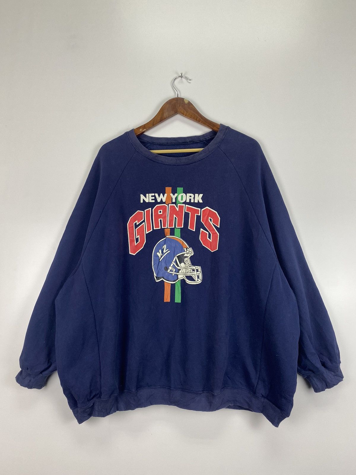 NFL × Vintage Vintage New York Giants Sweatshirt Size US M / EU 48-50 / 2 - 2 Thumbnail