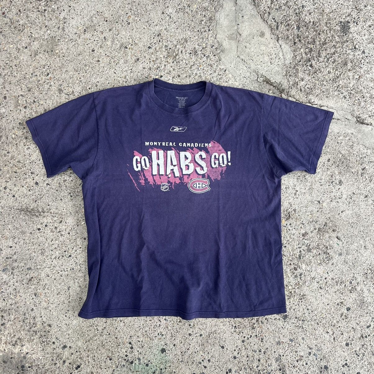 Starter × Vintage Montreal Canadiens Vintage Blue Starter T-Shirt Tee Size US XL / EU 56 / 4 - 1 Thumbnail