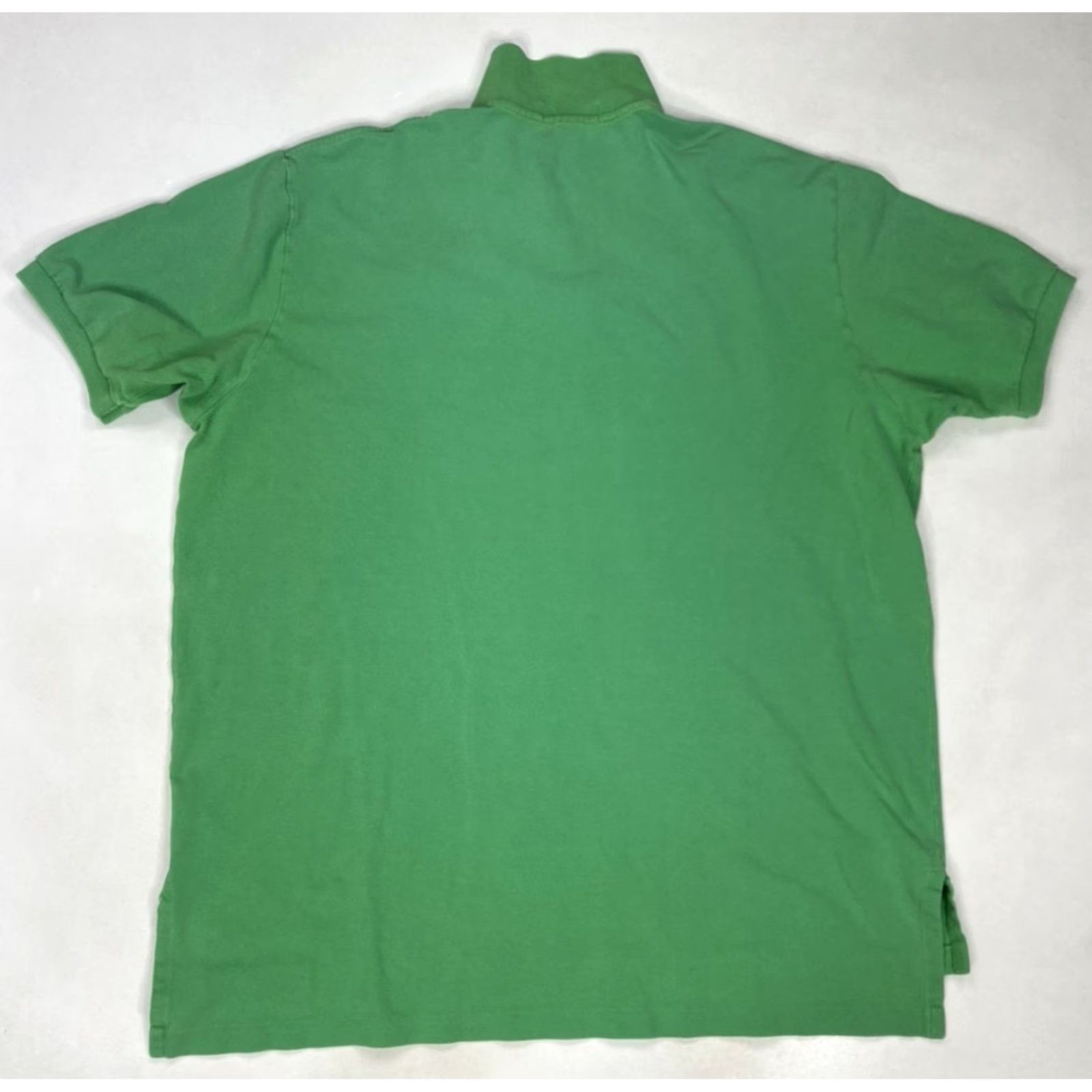 Polo Ralph Lauren VINTAGE Polo Ralph Lauren Polo Shirt Men XXL Green Short Sleeve 18 Hole Rugby Shirt Polo Ralph Lauren Big Pony Logo Embroidered Casual Size US XXL / EU 58 / 5 - 6 Thumbnail