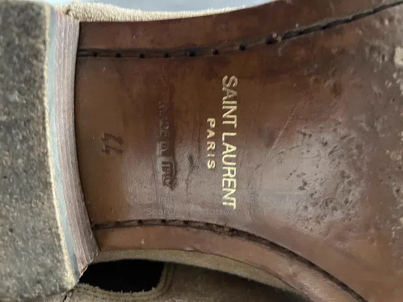 Saint Laurent Paris Saint Laurent Paris Camel Suede Basic Chelsea Boots Size US 11 / EU 44 - 7 Thumbnail